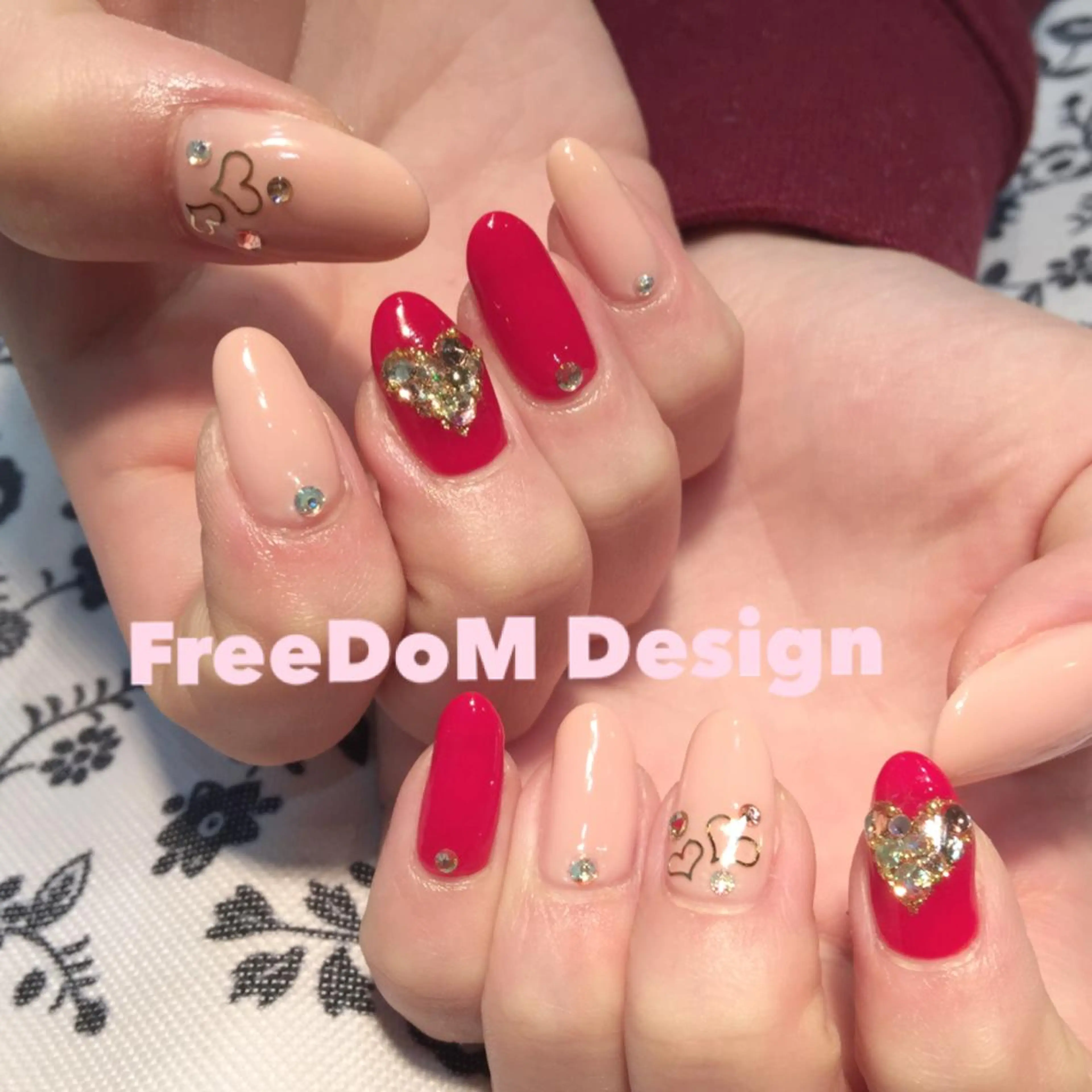 ネイル アートネイル ＦreeDoＭ   Design所属・W KUMIのネイルデザイン