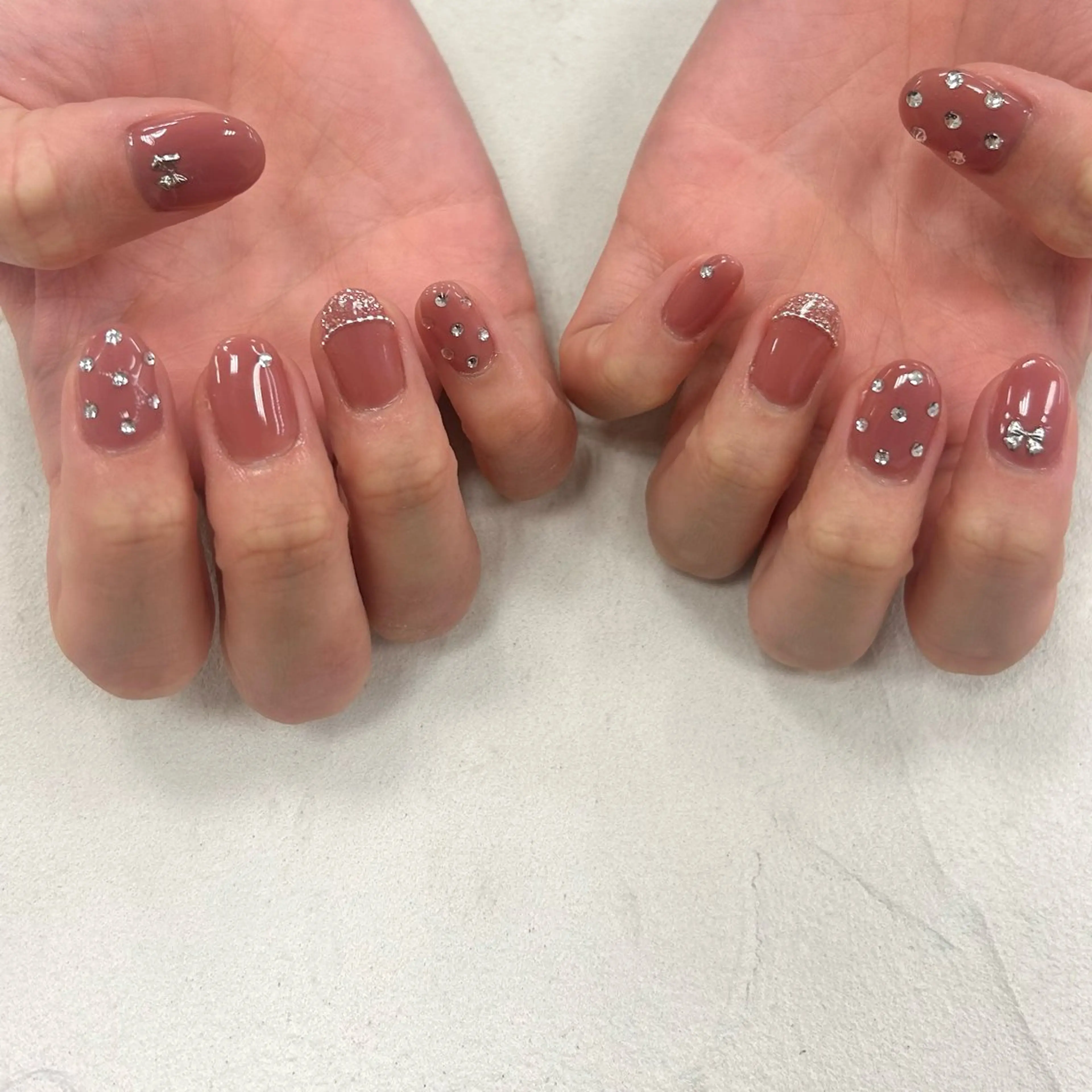 ネイル ハンドネイル Bianca  🎀 Hayakawaのネイルデザイン