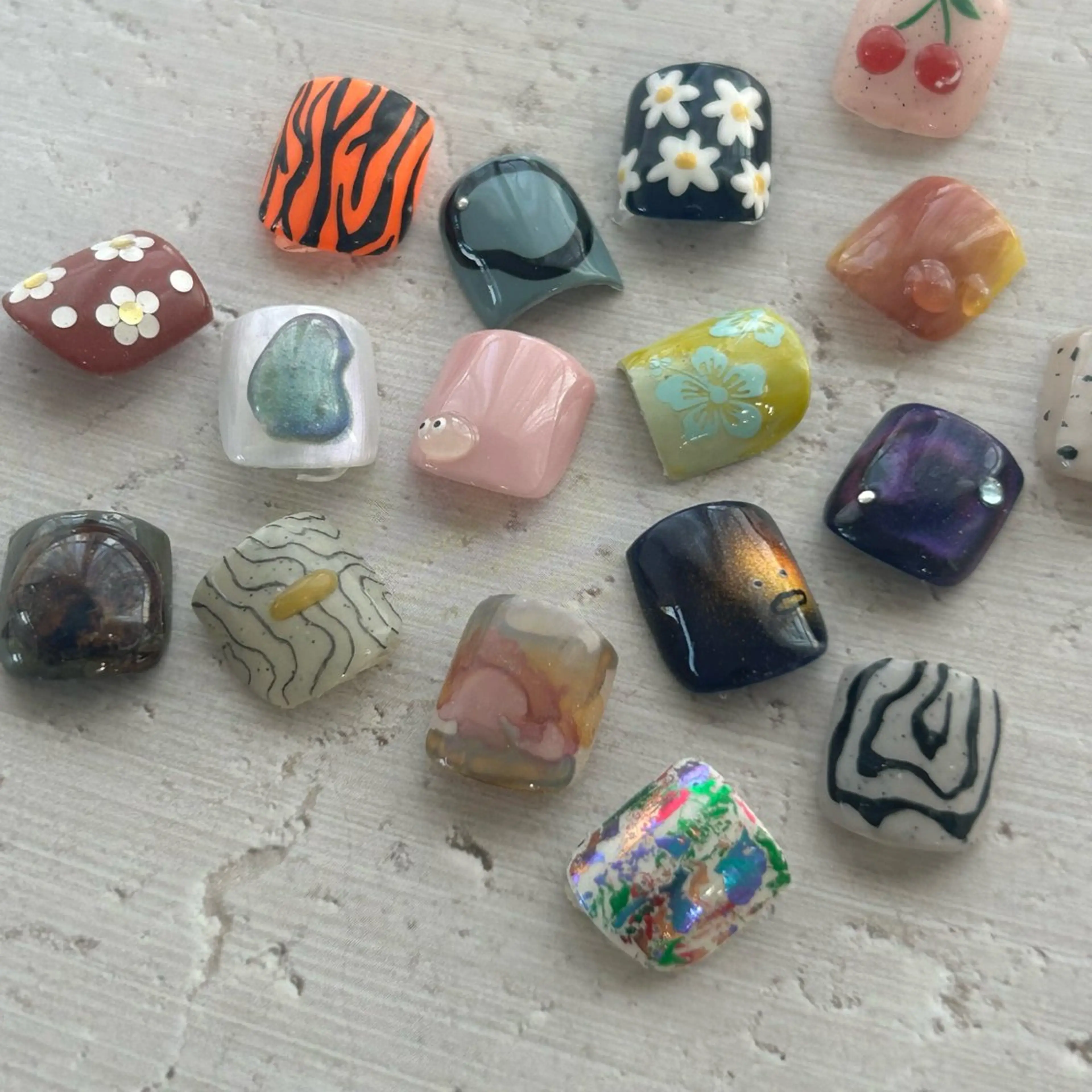 フットネイル②(オフ無料)の写真