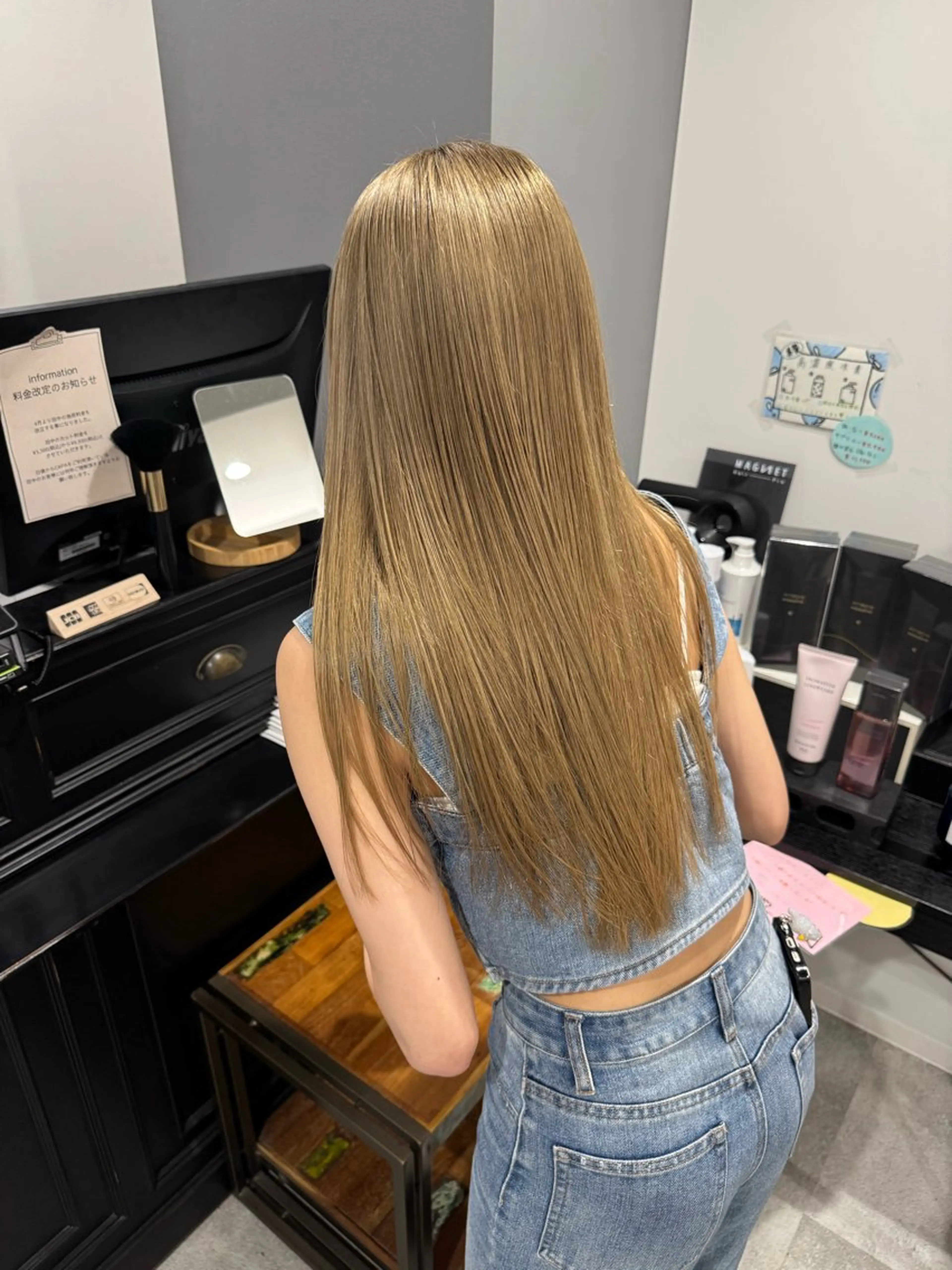 ロング トリートメント 大名/透明感カラー/ 中明度カラー/徹平のヘアスタイル