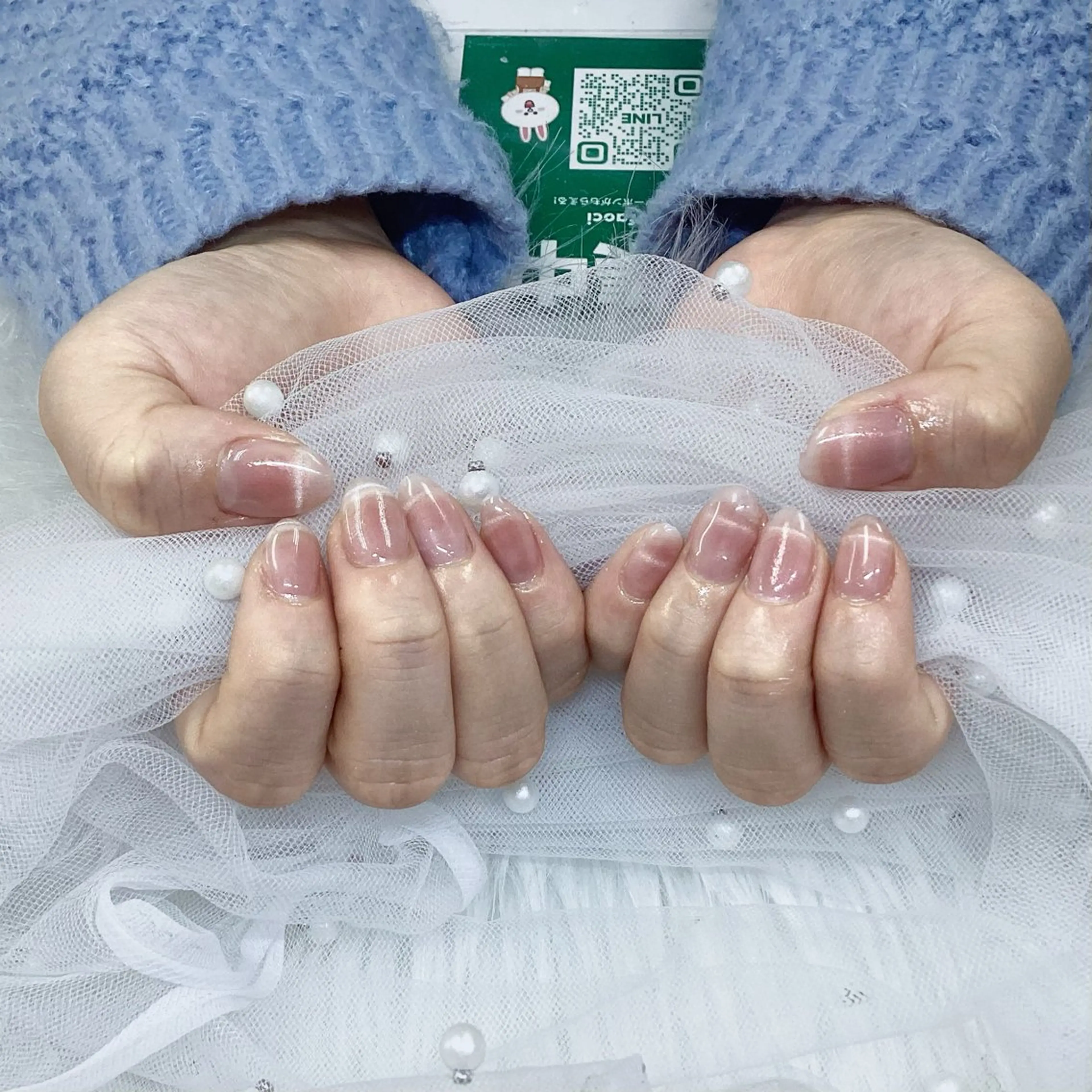 ネイル パーツ全部¥110 サロンミミのネイルデザイン