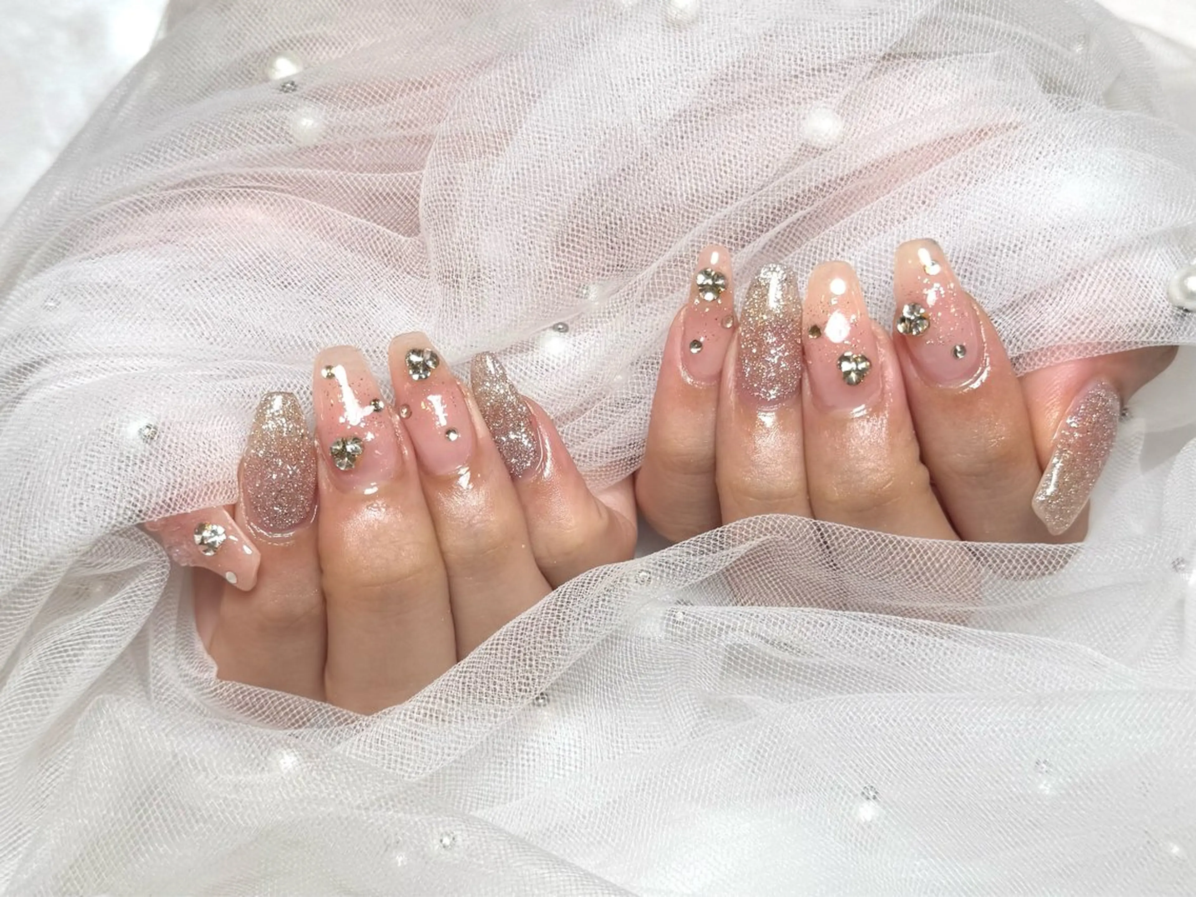 ネイル ハンドネイル peTiT ✨️ yuzuki💞🫧のネイルデザイン