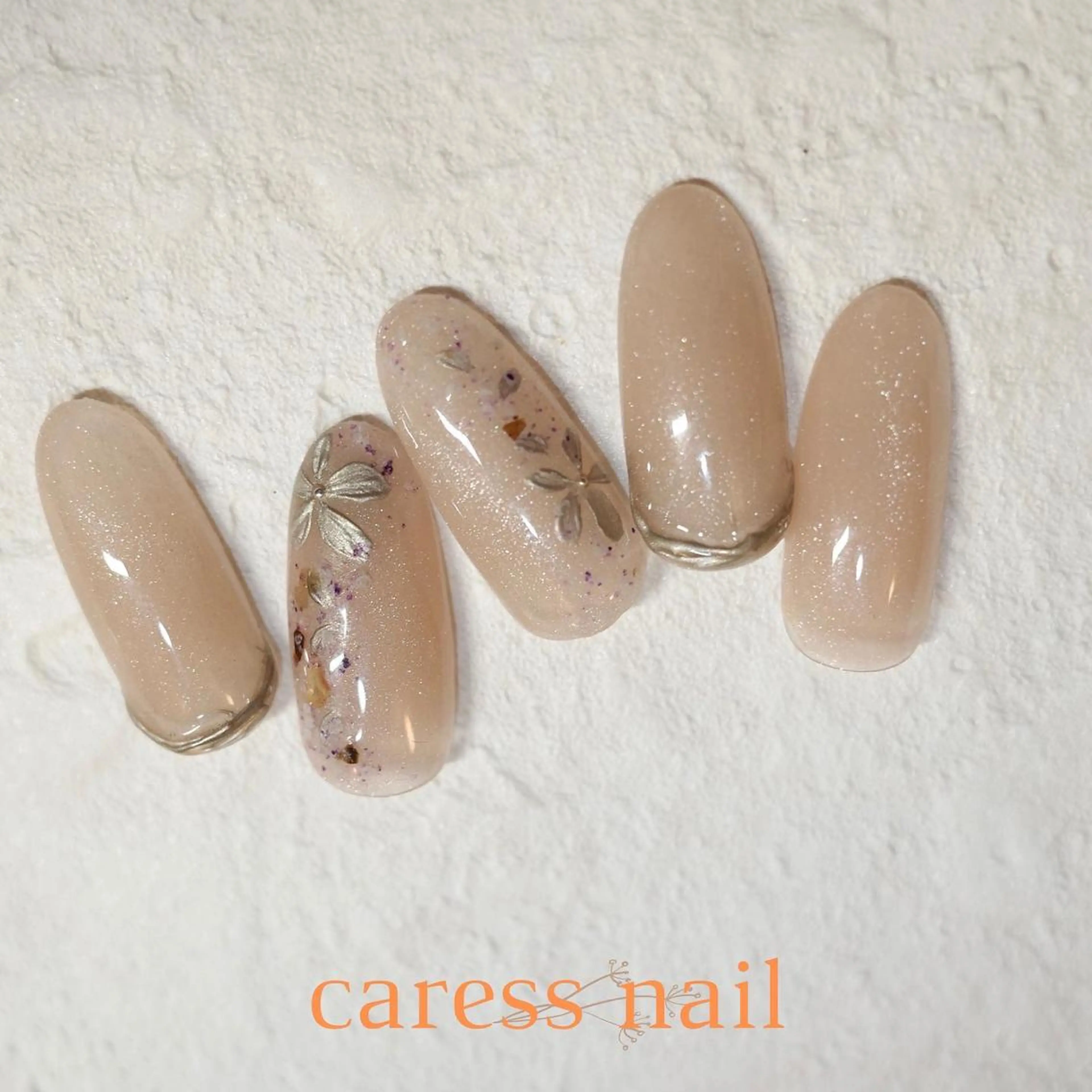 ネイル ハンドネイル caress  nail カレスネイル　代々木上原所属・カレスネイル さいのネイルデザイン