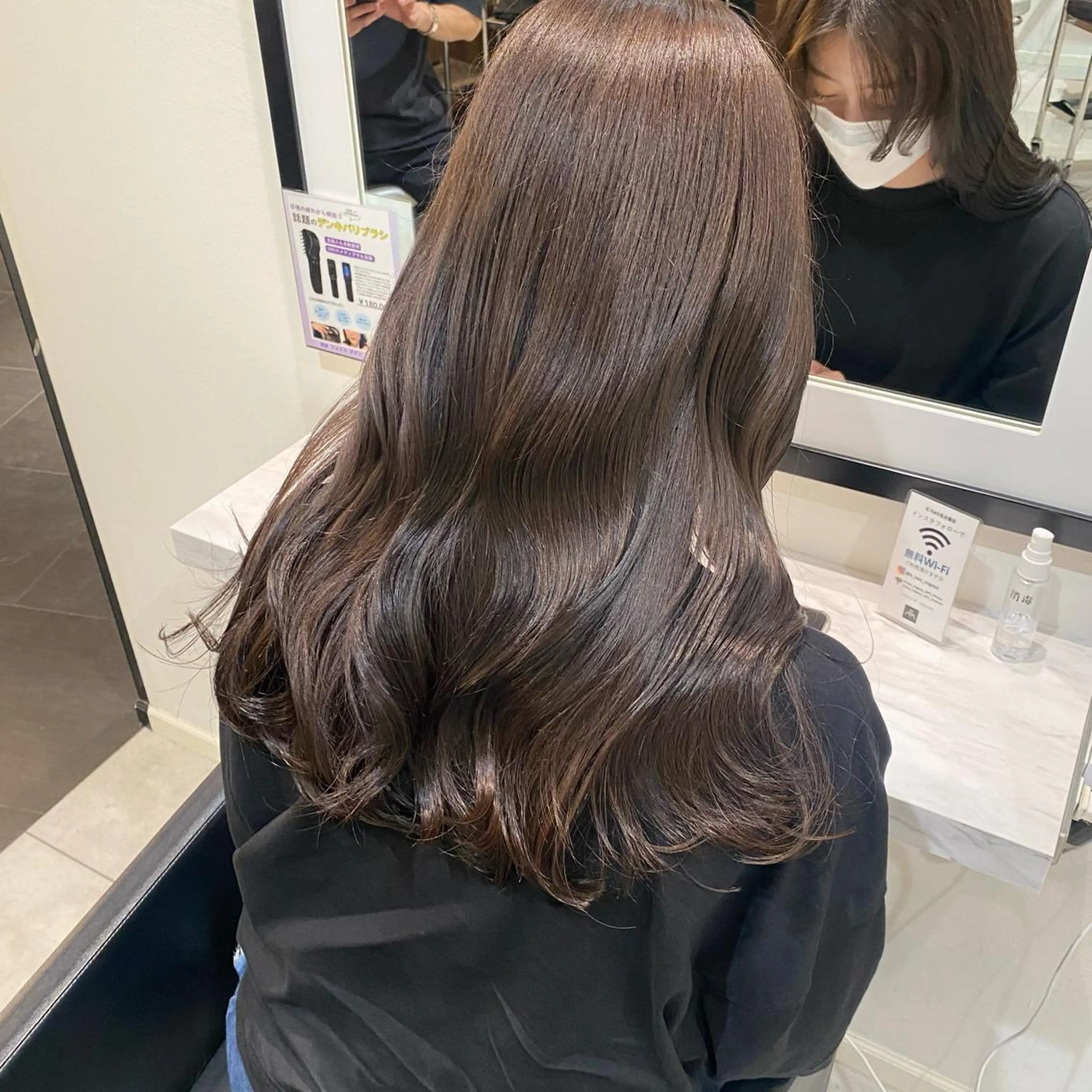 ミニモ限定価格🧊ダメージレス透明感カラー🌱＋3stepトリートメント✨の写真