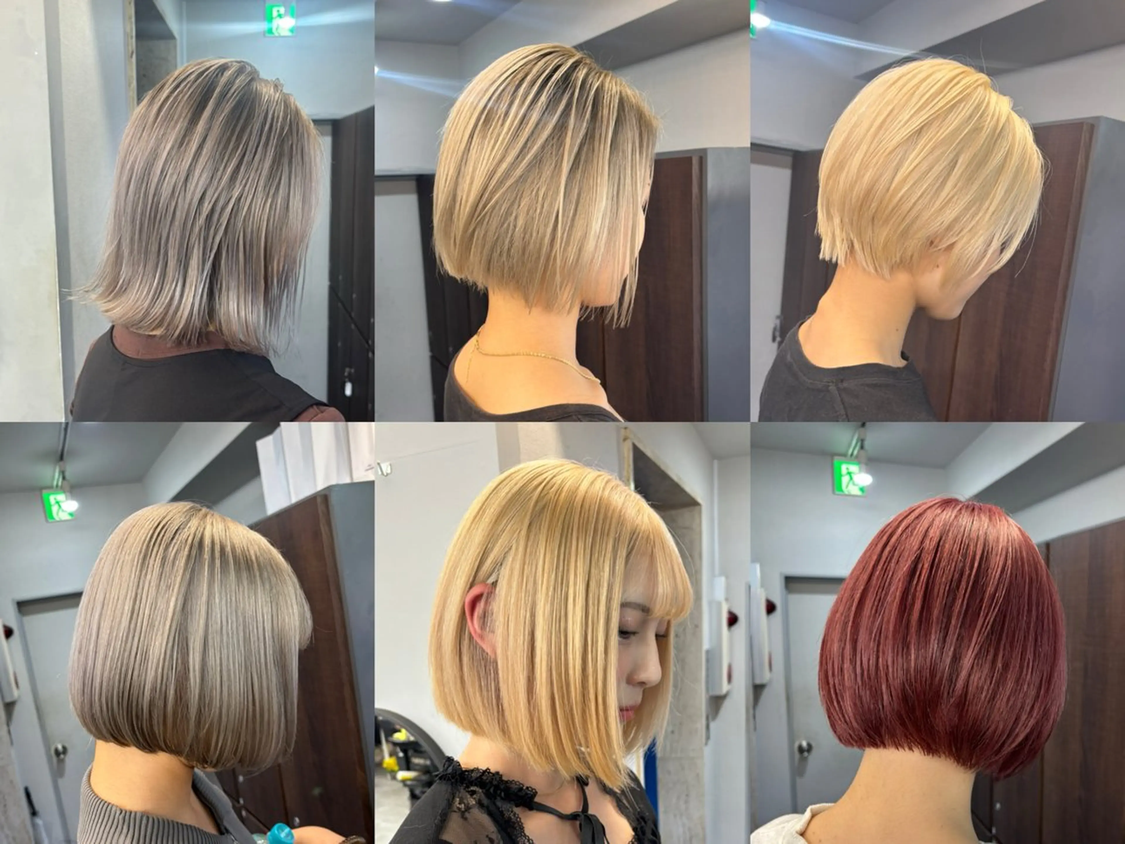 ショート ボブ ヘアカラー teN+by ambleluxeのヘアスタイル
