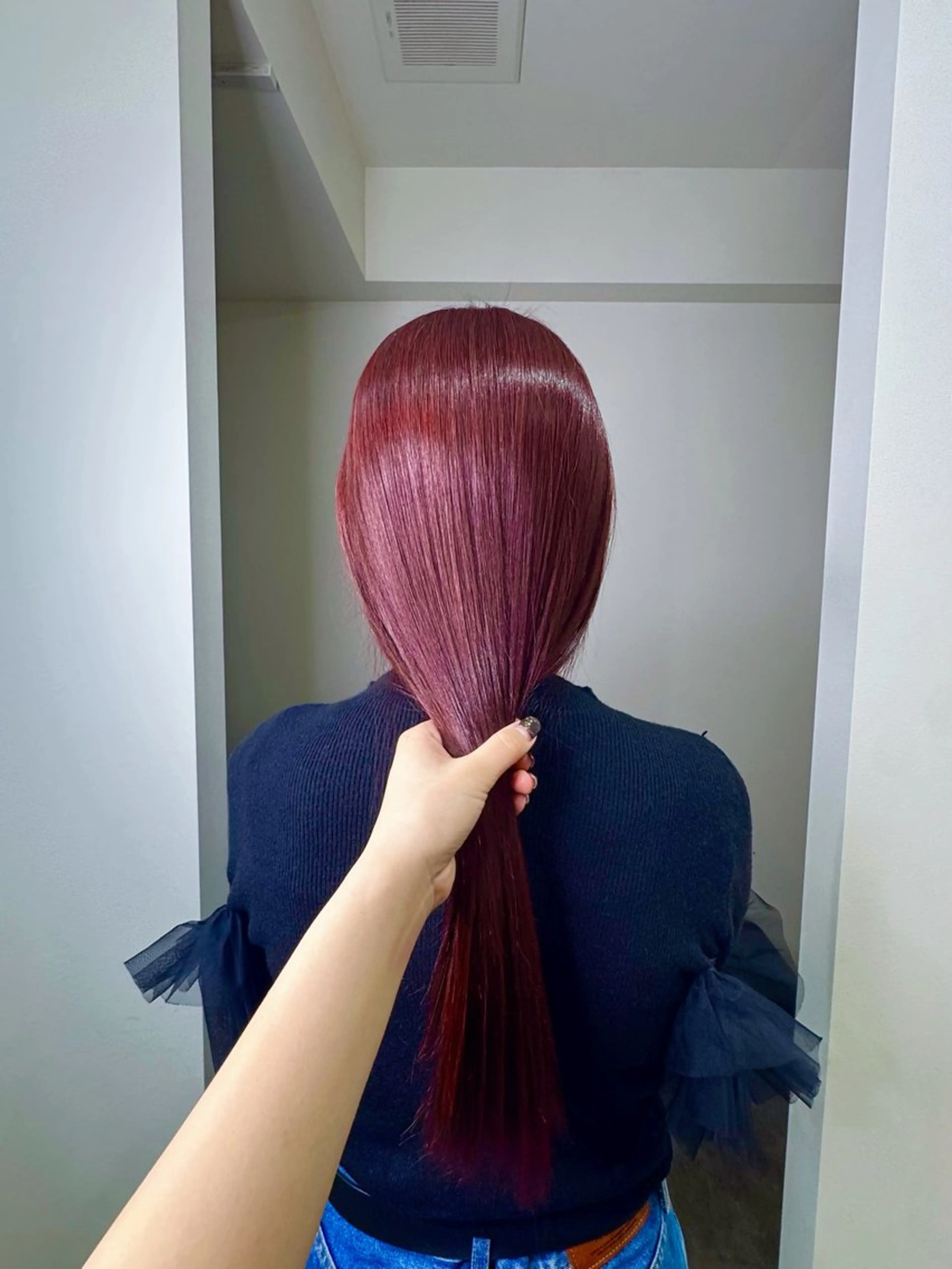 ロング カラー newi remi🖤のヘアスタイル