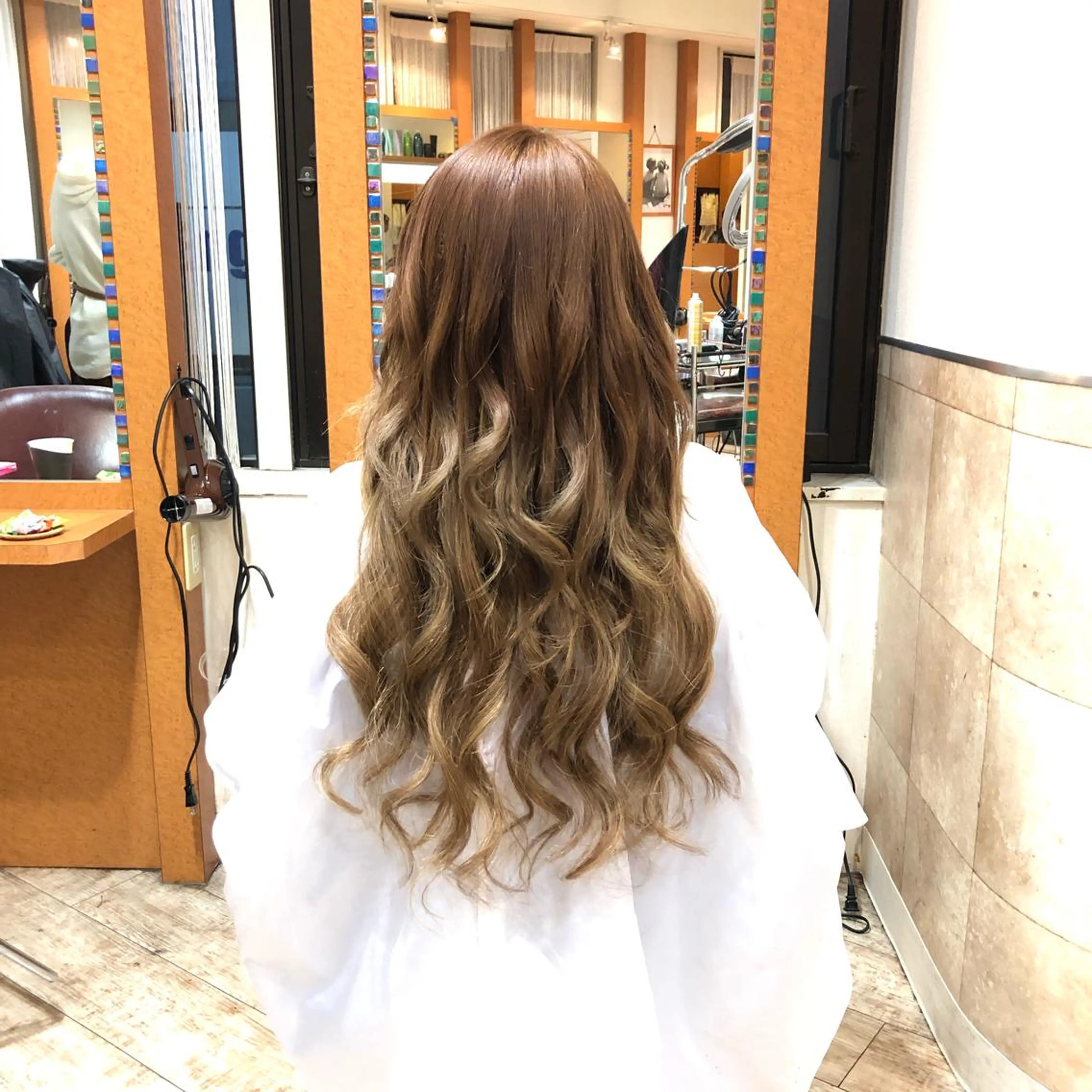 ロング カラー ヘアアレンジ グラデーションカラー エクステ リピート指名no.1 /ruiのヘアスタイル