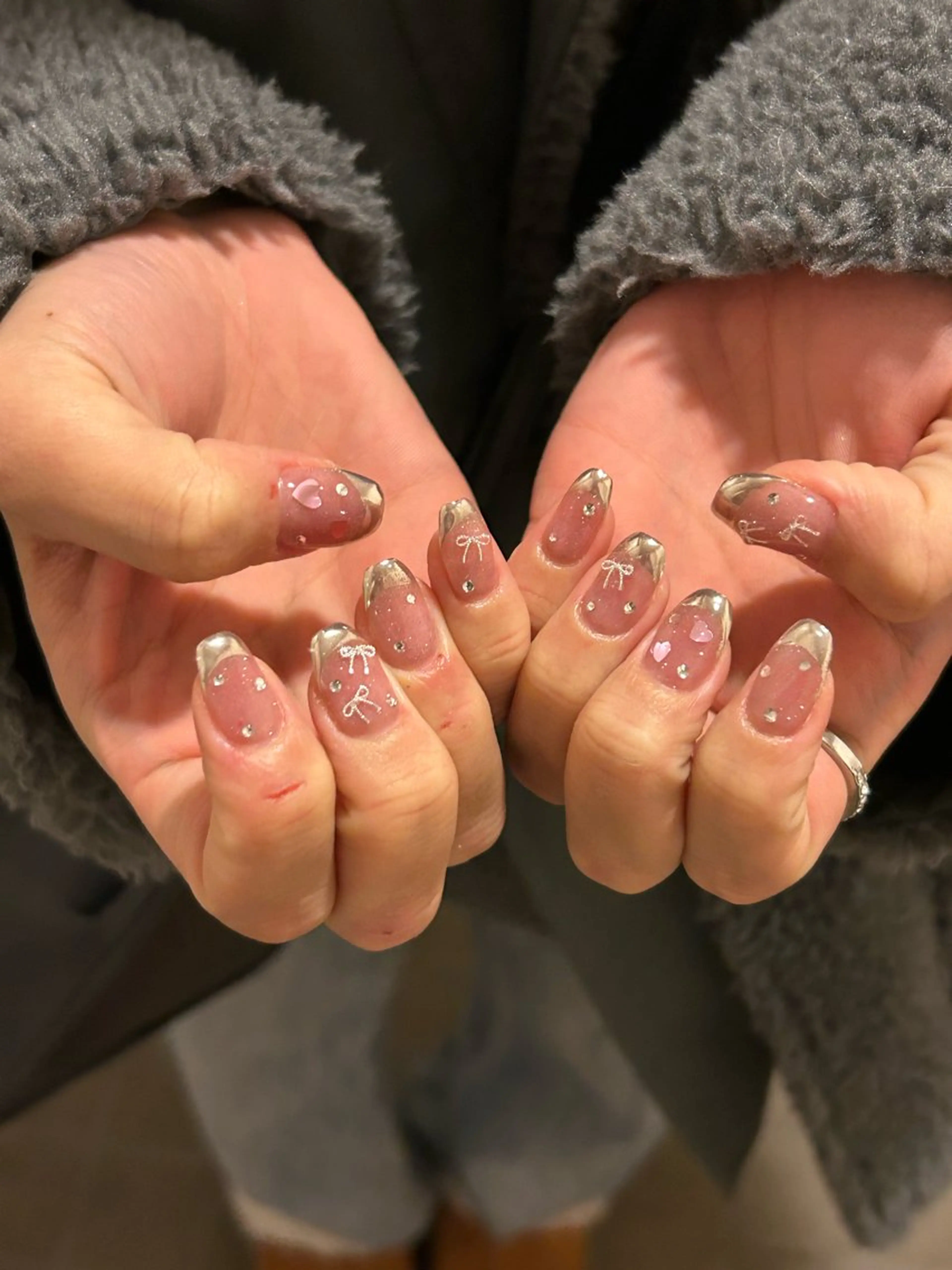 ネイル 持ち込み ハンドネイル Aimer Ciel エメシエル大宮ネイルのネイルデザイン