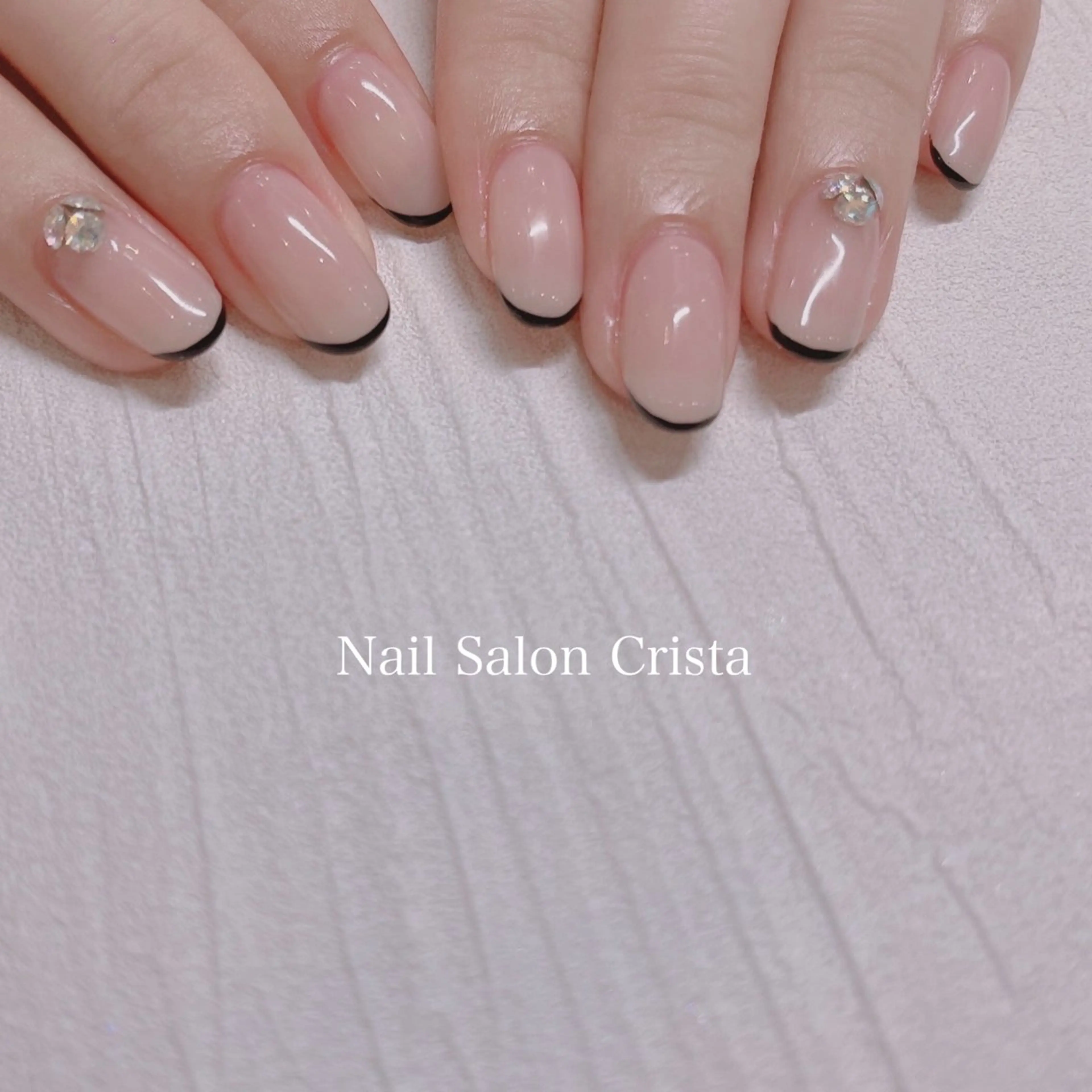 ネイル フットネイル ジェルネイル マグネットネイル オフィスネイル ワンカラーネイル NAILSALON CRISTA所属・🤍CRISTA yui🤍のネイルデザイン