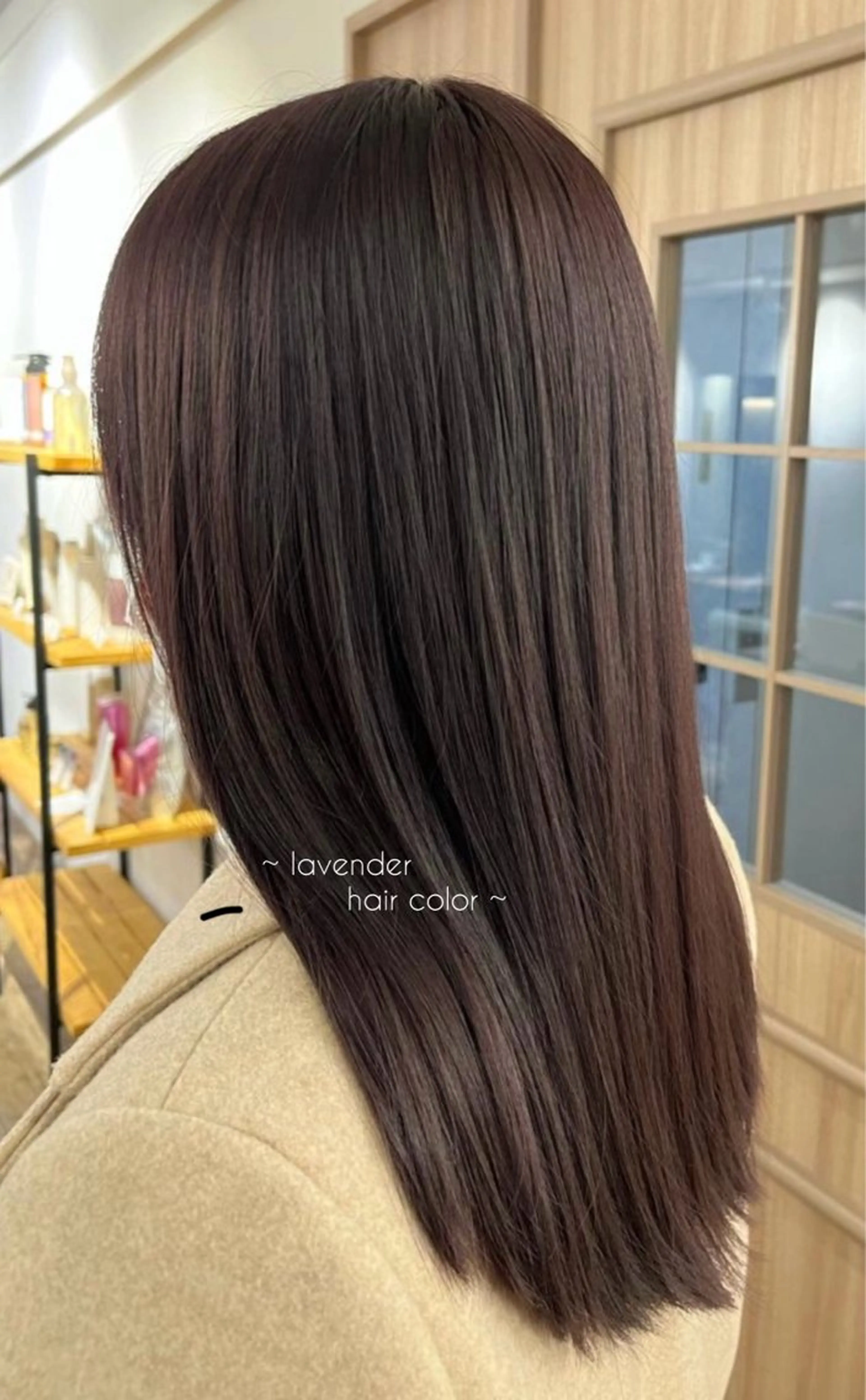 セミロング カラー 🐻艶髪ヘア/韓国風 /隈河🐻のヘアスタイル