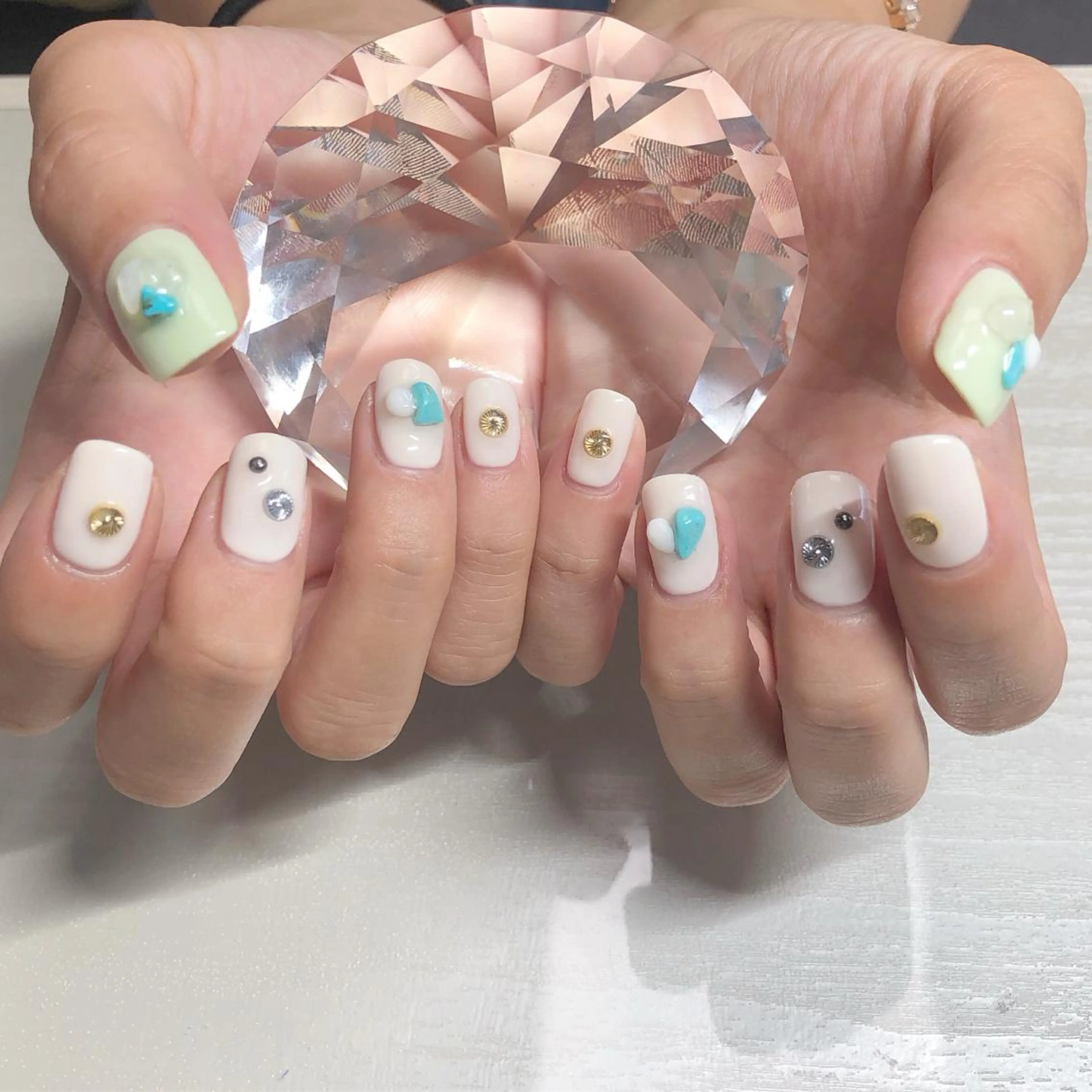ネイル I P'ink nail salon所属・I pinknail 韓国風·持ち込み専門のネイルデザイン