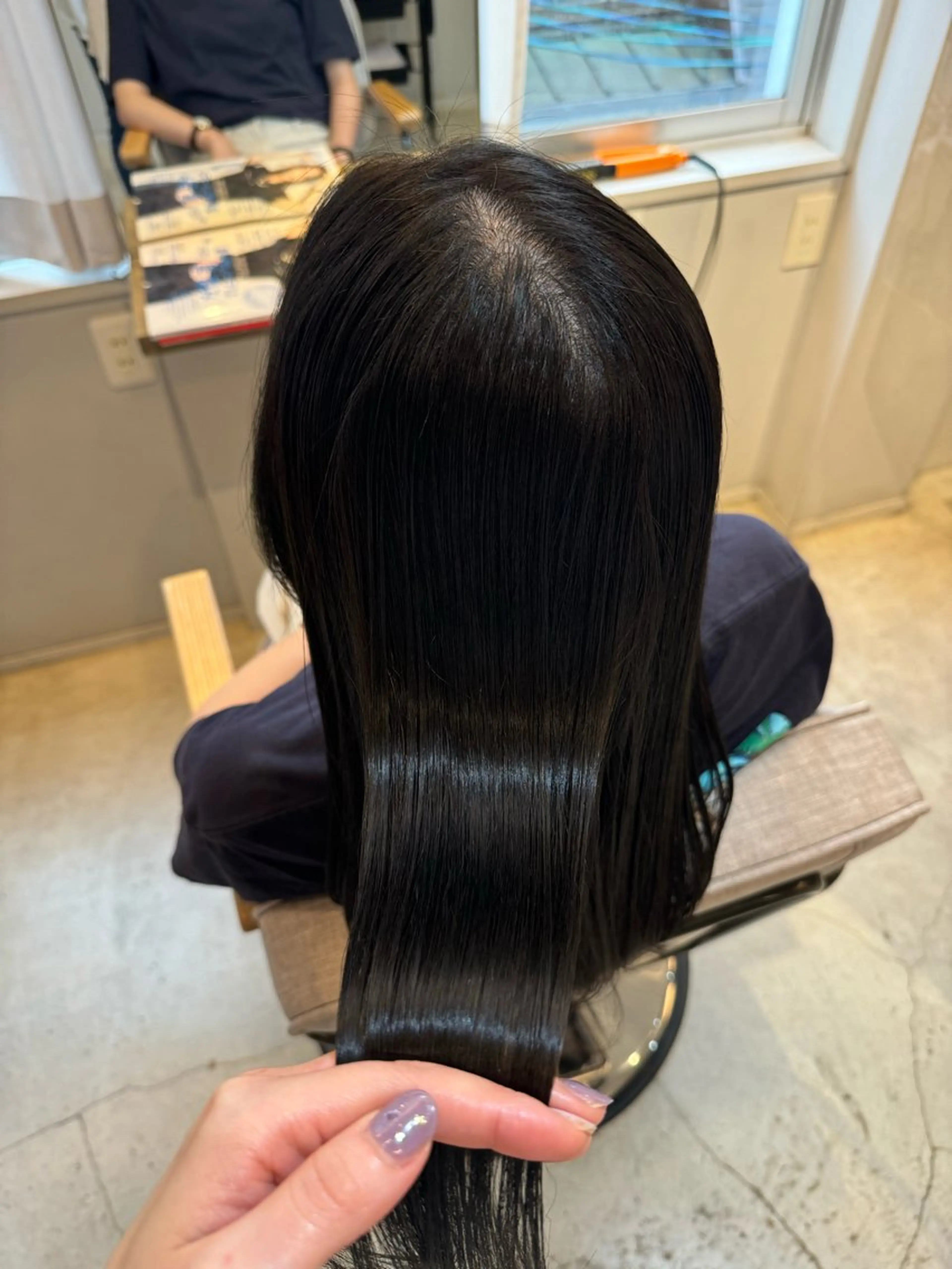 ロング 髪質改善✨️透明感カ ラー✧*。山下さいみのヘアスタイル