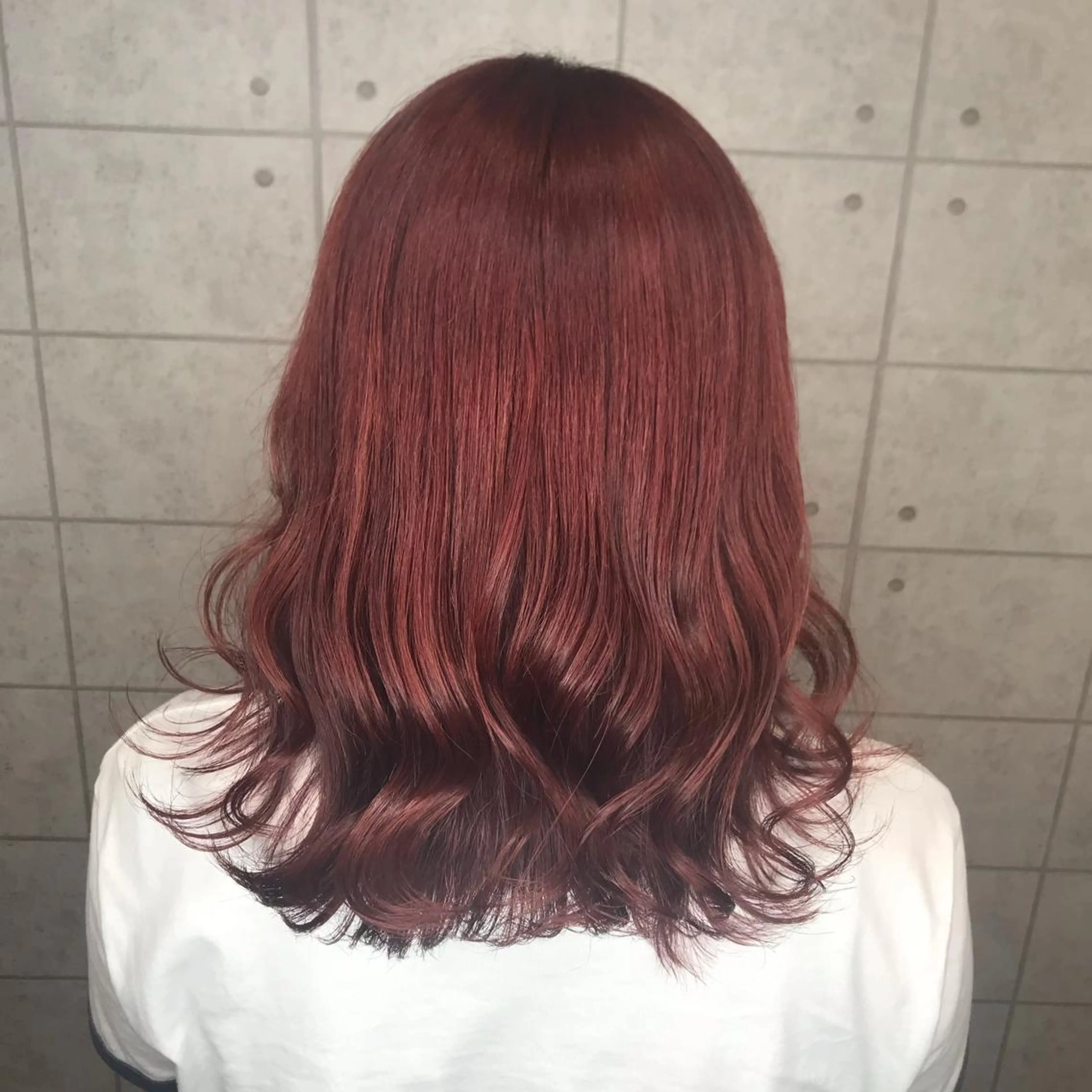 ミディアム カラー ヘアアレンジ knock【ノック】所属・烏丸韓国ヘア🇰🇷 ayaka🎀のヘアスタイル