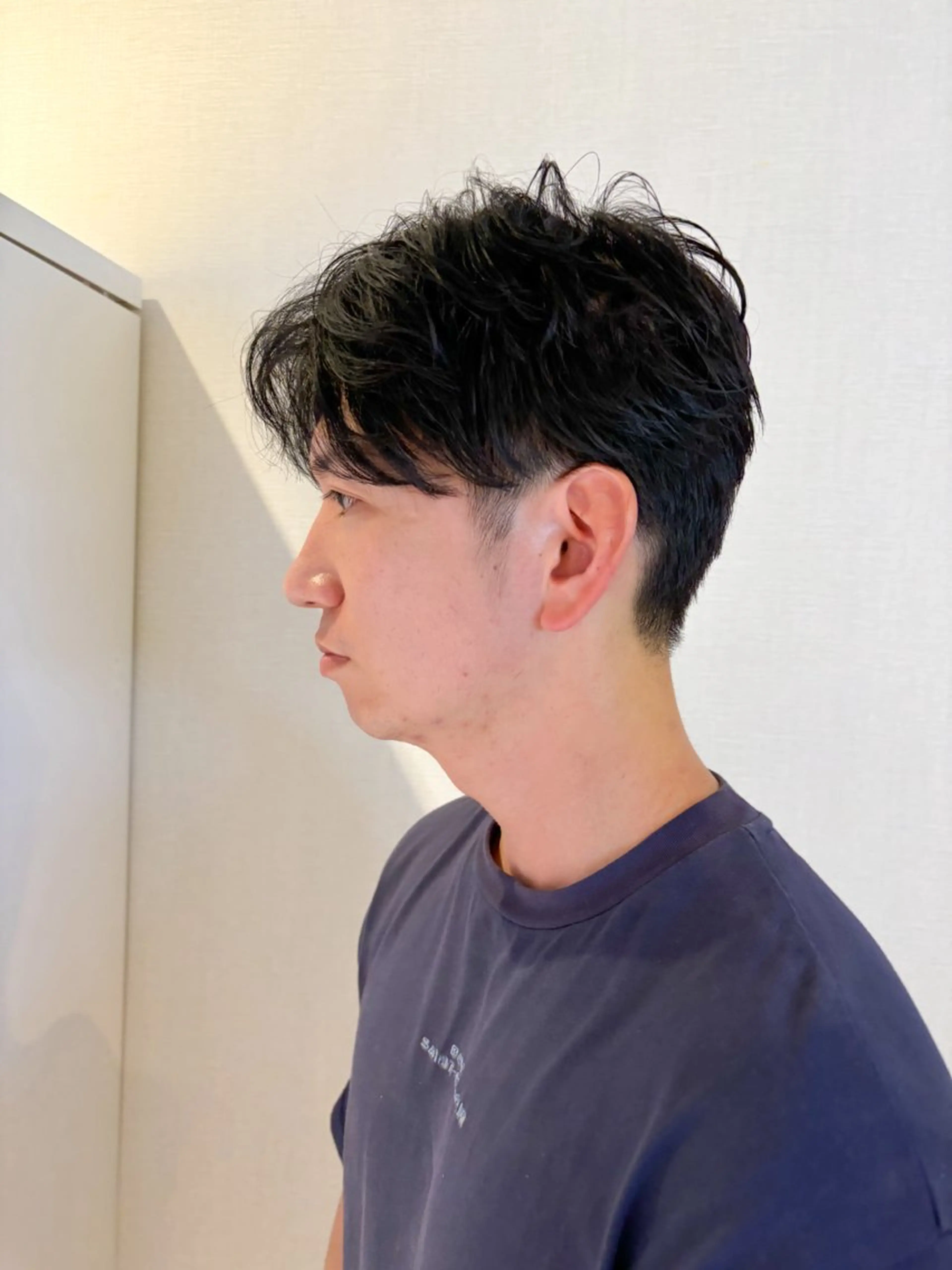 メンズ 刈り上げ カット Kaho🌼/メンズ ニュアンスパーマのヘアスタイル