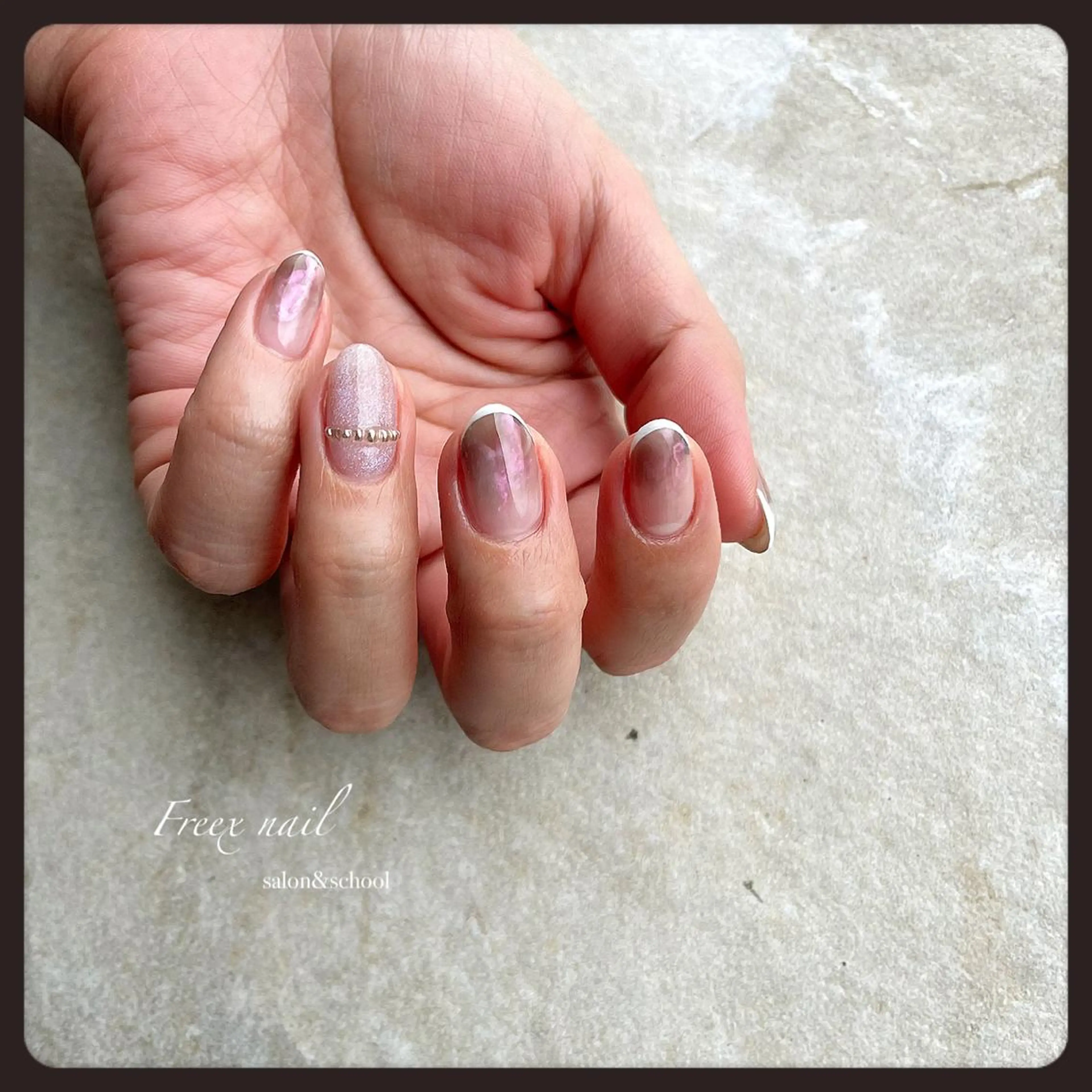 ネイル ニュアンスネイル ハンドネイル ハンドケア Freex nail所属・freex nail /ニュアンス/個性派のネイルデザイン