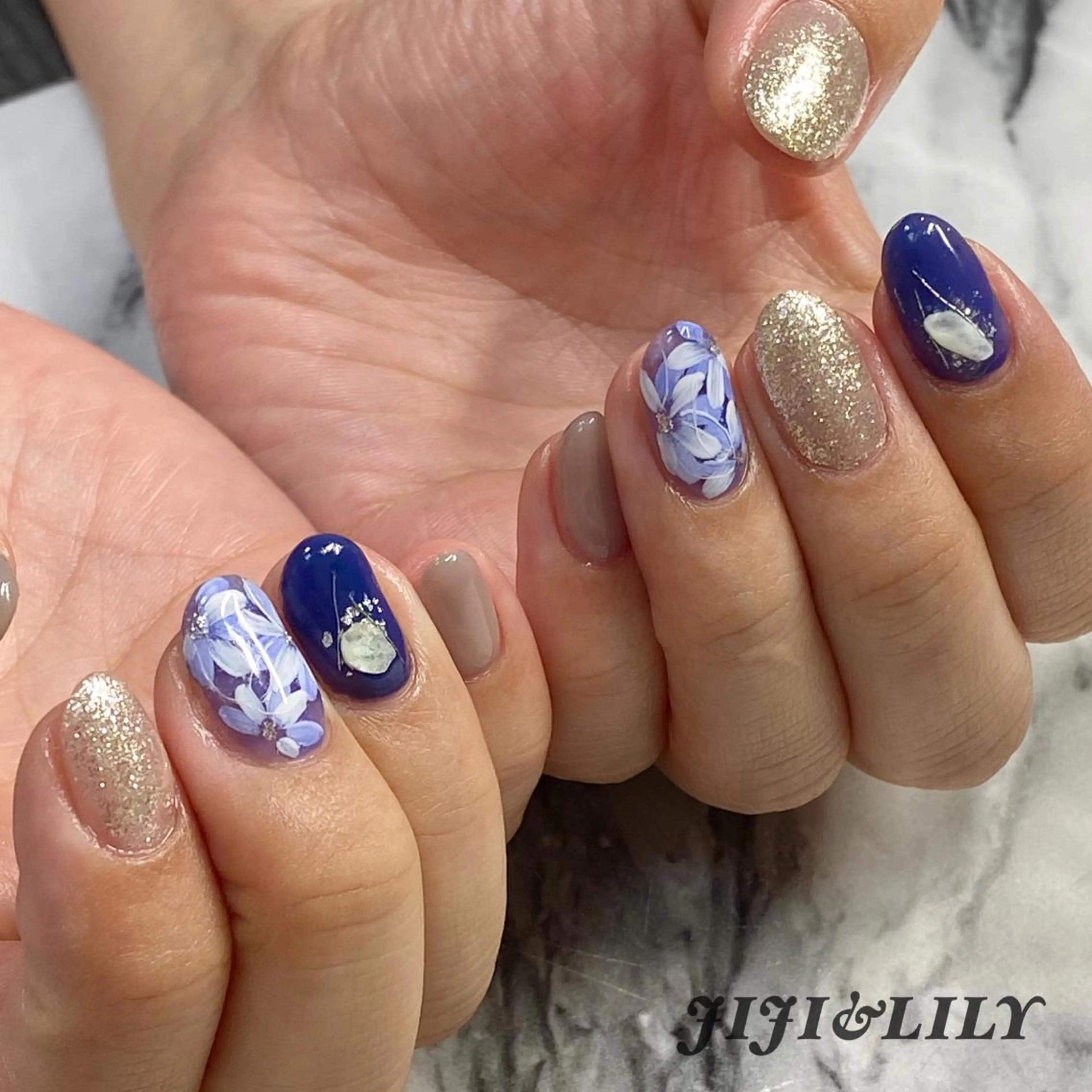 ネイル フラワーネイル 豊田 圭子のネイルデザイン