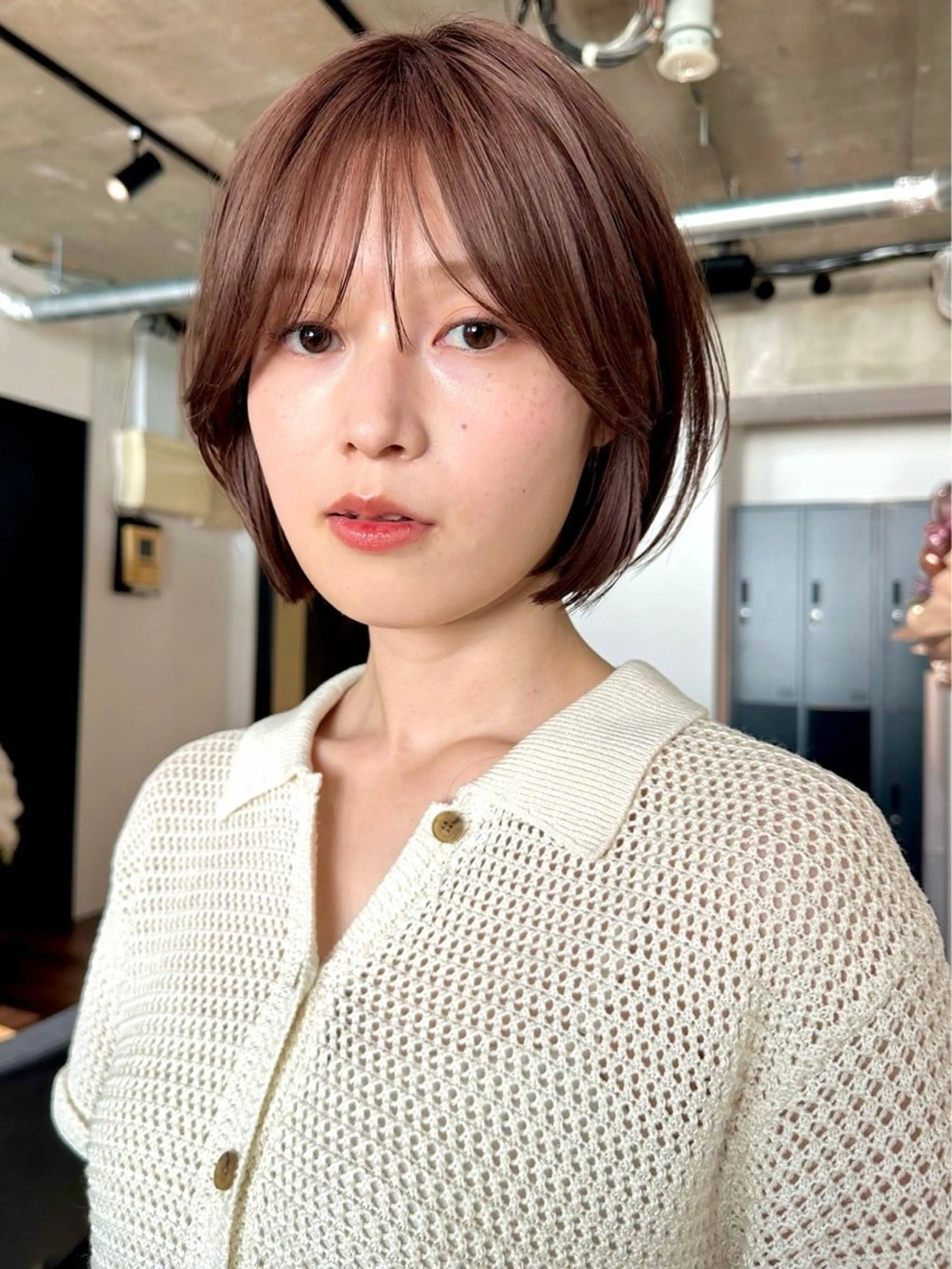 ショート カラー パーマ 💍🧸カラーモデル 募集中🧸💍のヘアスタイル