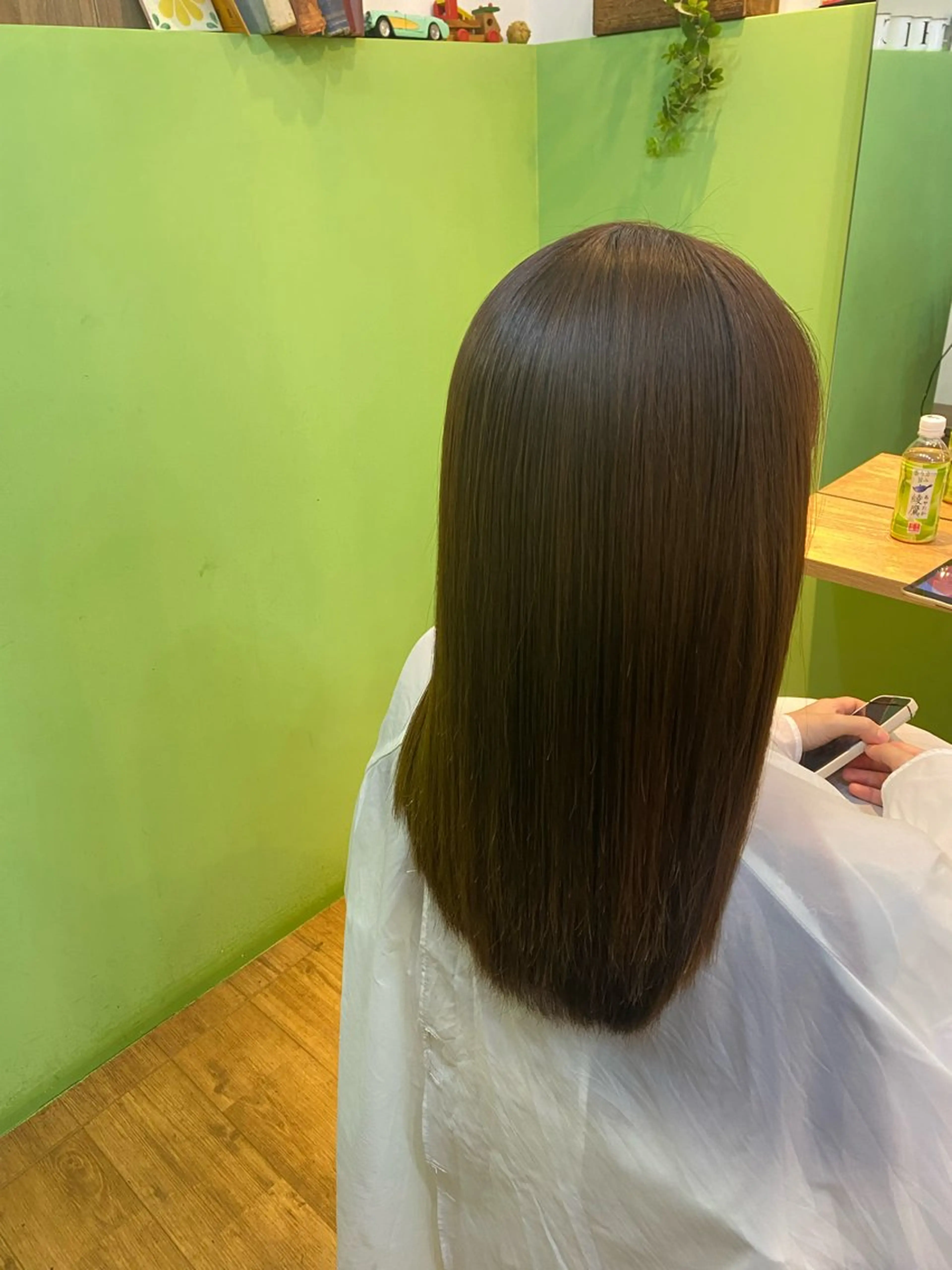 ロング 髪質改善 酸性ストレート 【エシカル】 HOSOMIのヘアスタイル