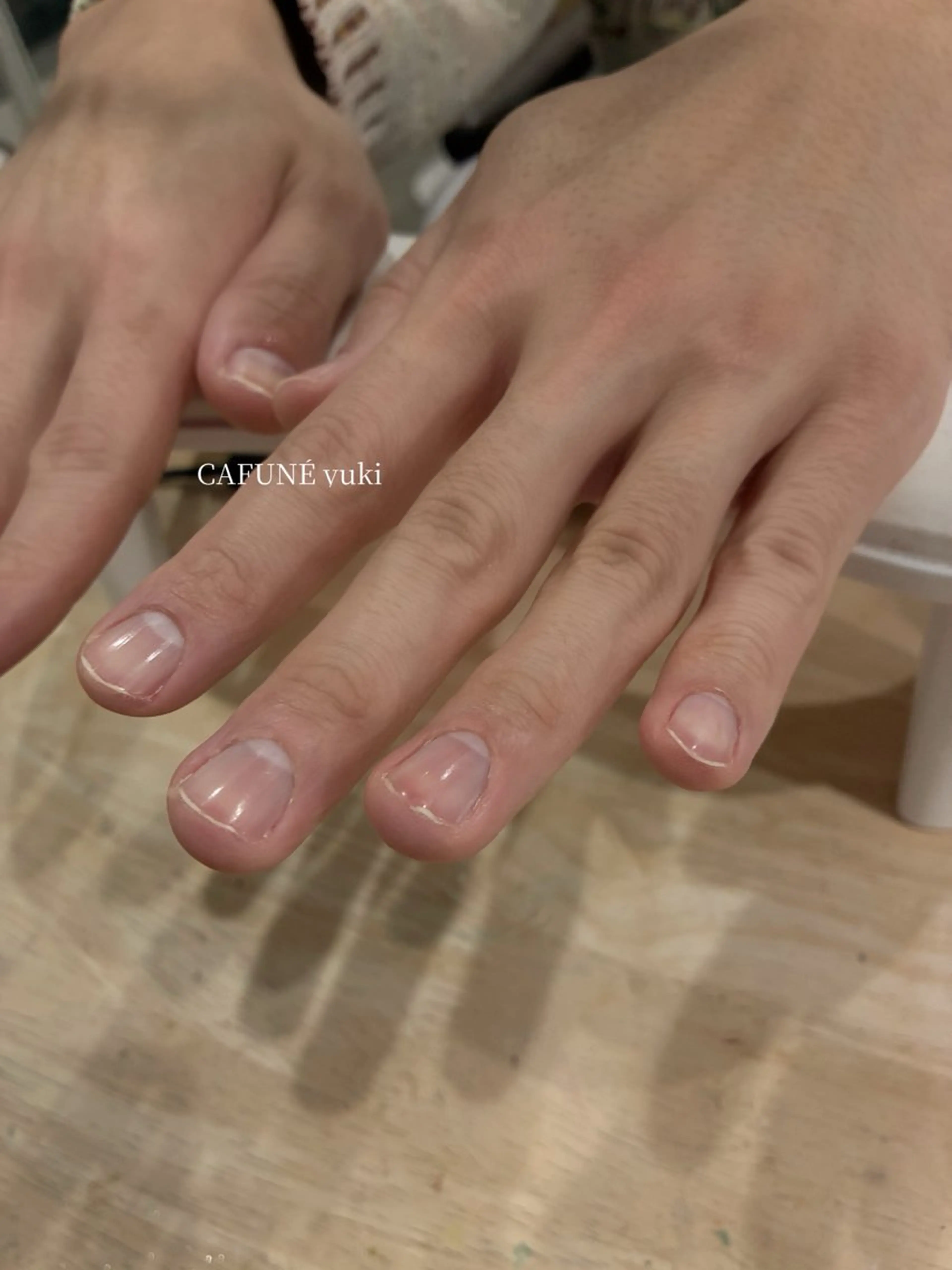 ネイル ハンドケア CAFUNÉ tokyo所属・☾ ໋CAFUNE yuki︎︎𓂃⟡のネイルデザイン
