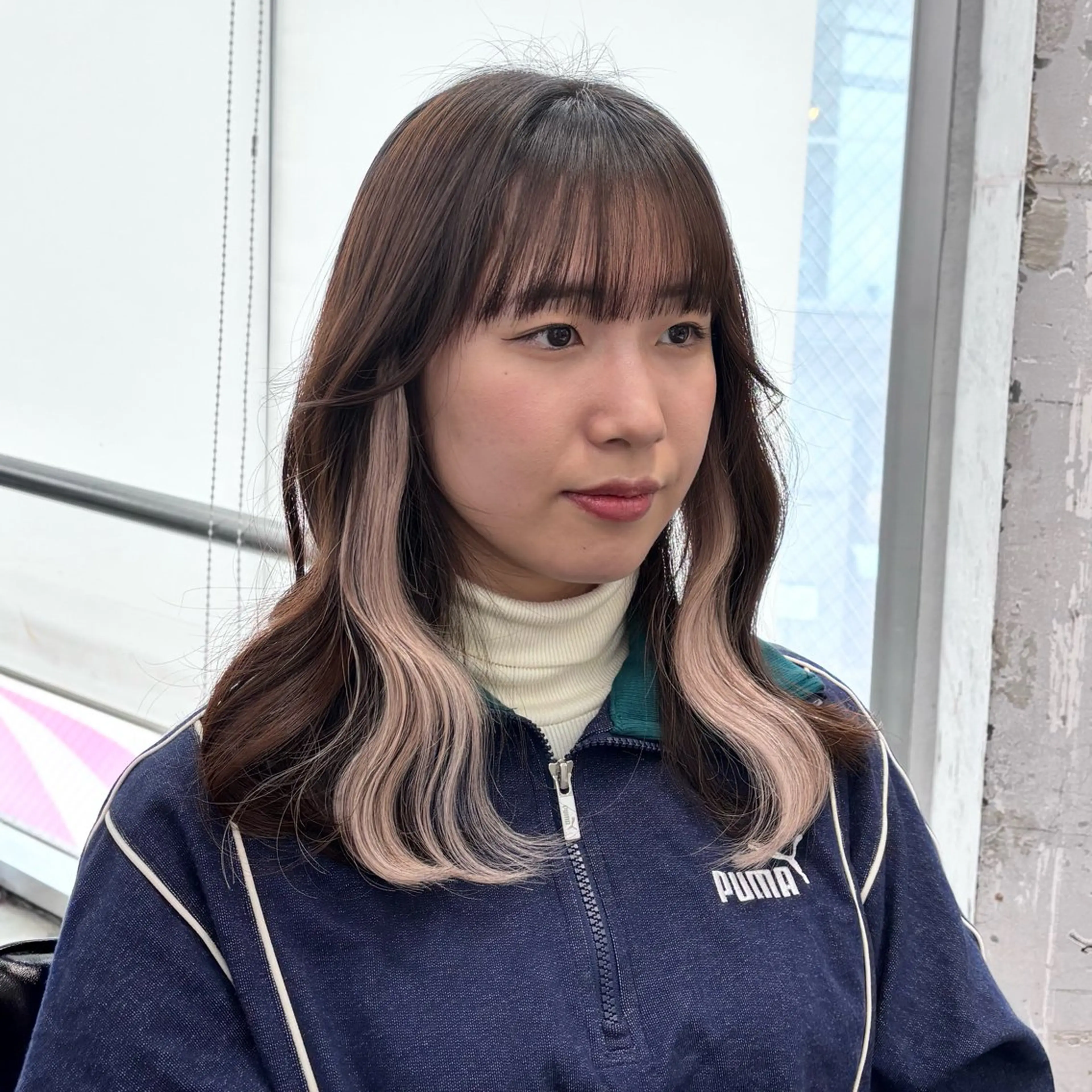 ロング カラー ヘアアレンジ エクステ ヘアセット 🥀モテ暖色× エクステ🥀あかりのヘアスタイル