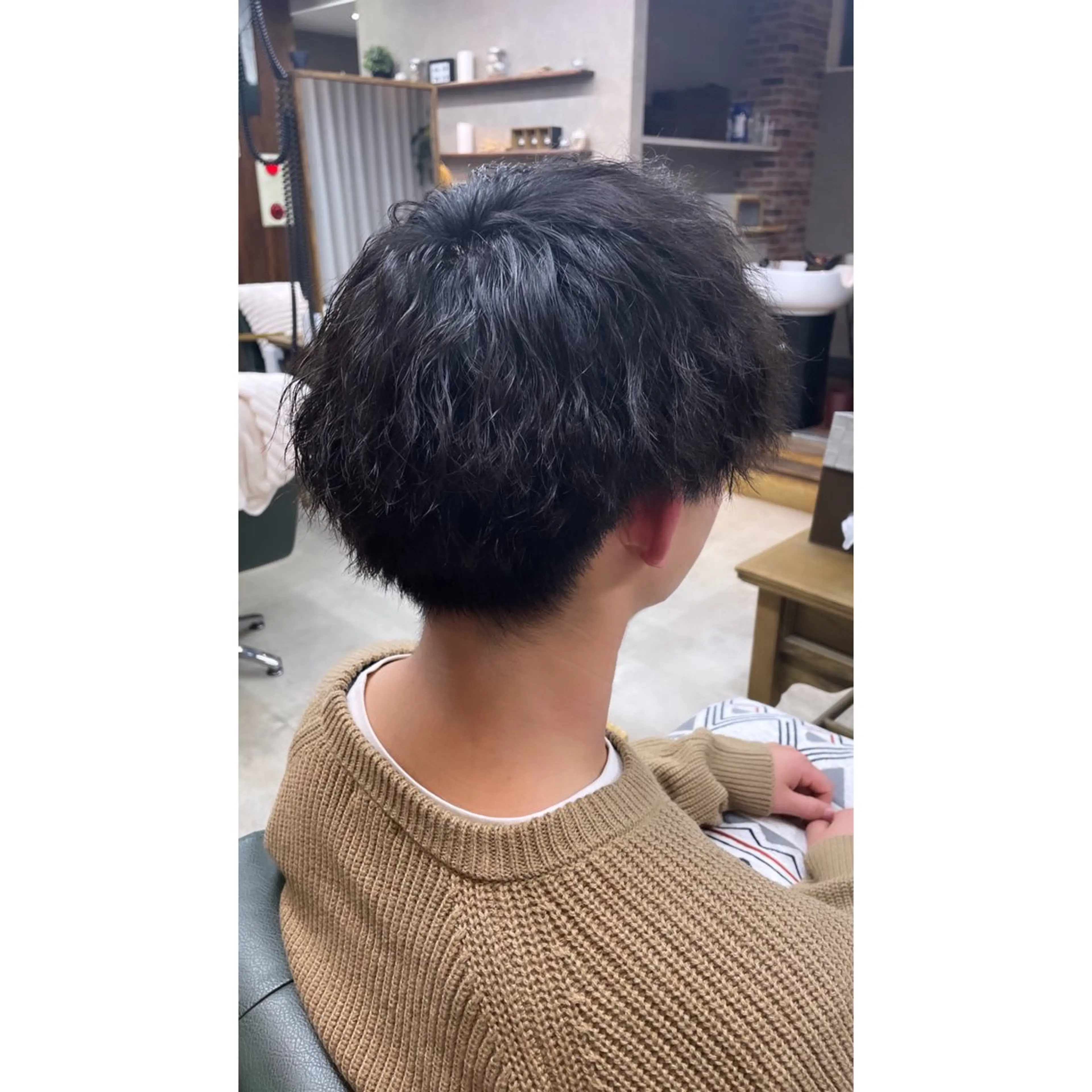 パーマ ReSTA所属・アラキ レイナのヘアスタイル