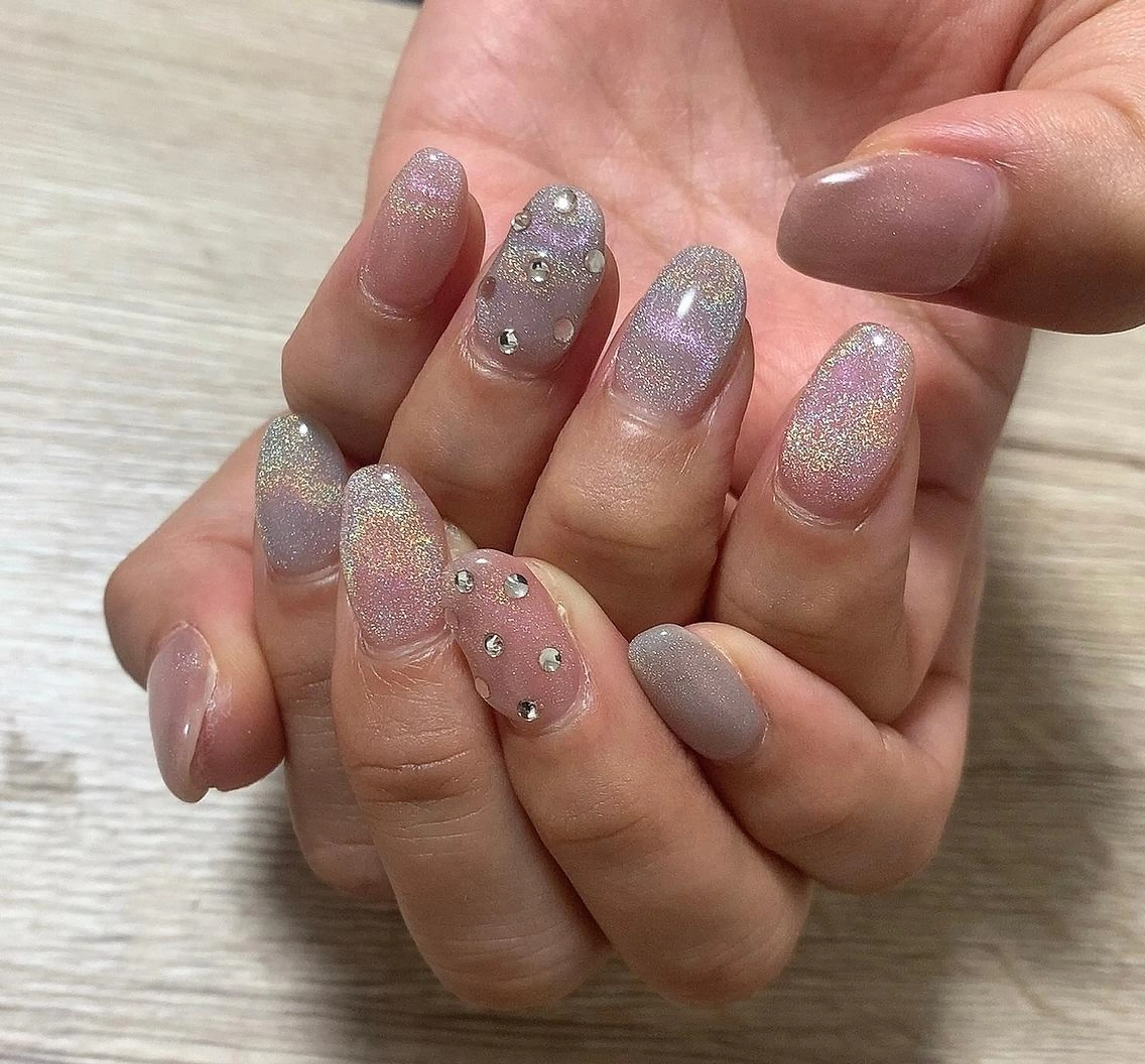 ネイル マグネットネイル ハンドネイル MINAMI nailsのネイルデザイン
