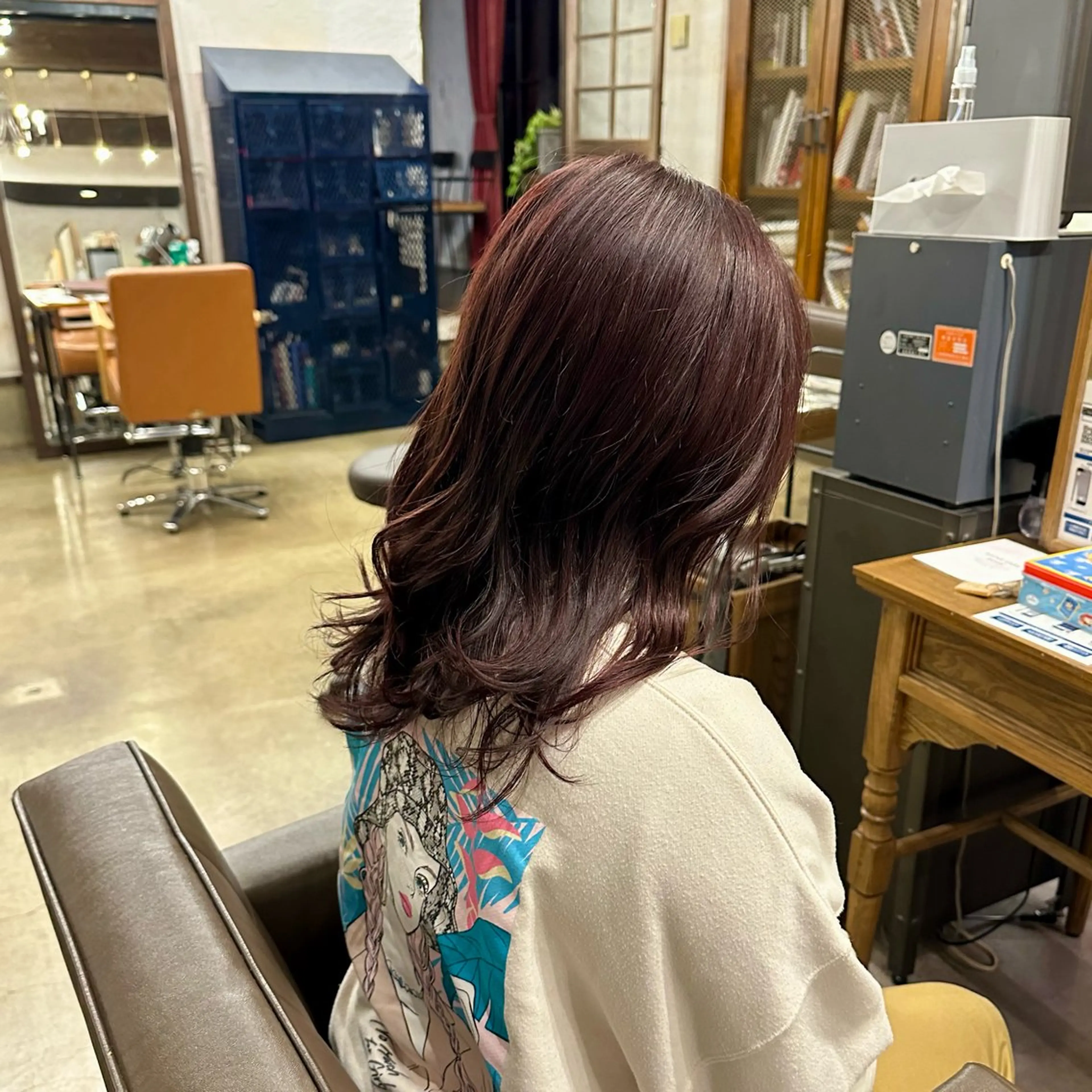 ロング カラー ブリーチ ブラウンカラー ブリーチなしカラー 🦖ノザワ リンカ🦖のヘアスタイル