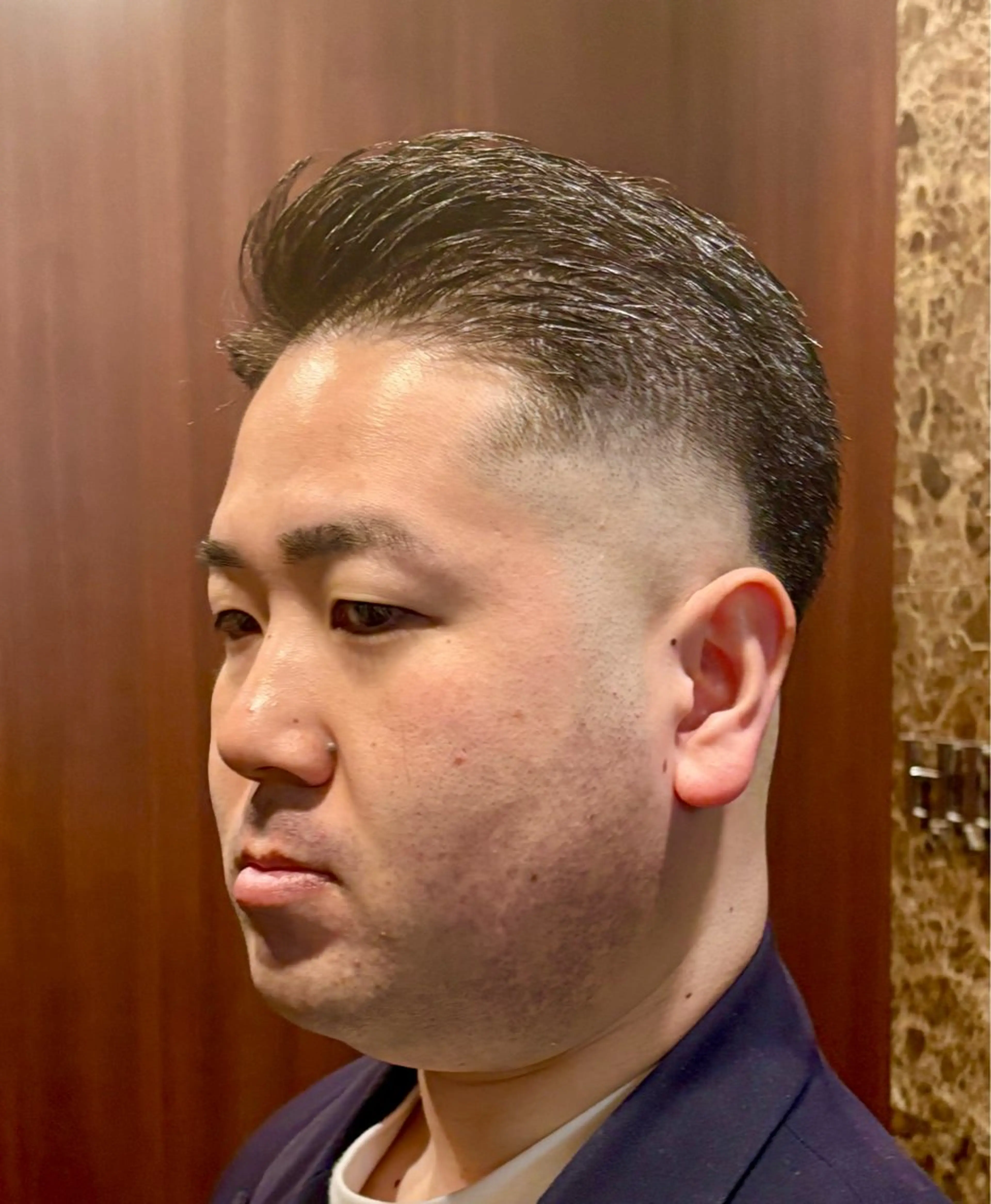 ショート メンズ フェードカット ヒロ銀座ヘアーサロン六本木店所属・藤沼 唯斗※注意事項必読※のヘアスタイル