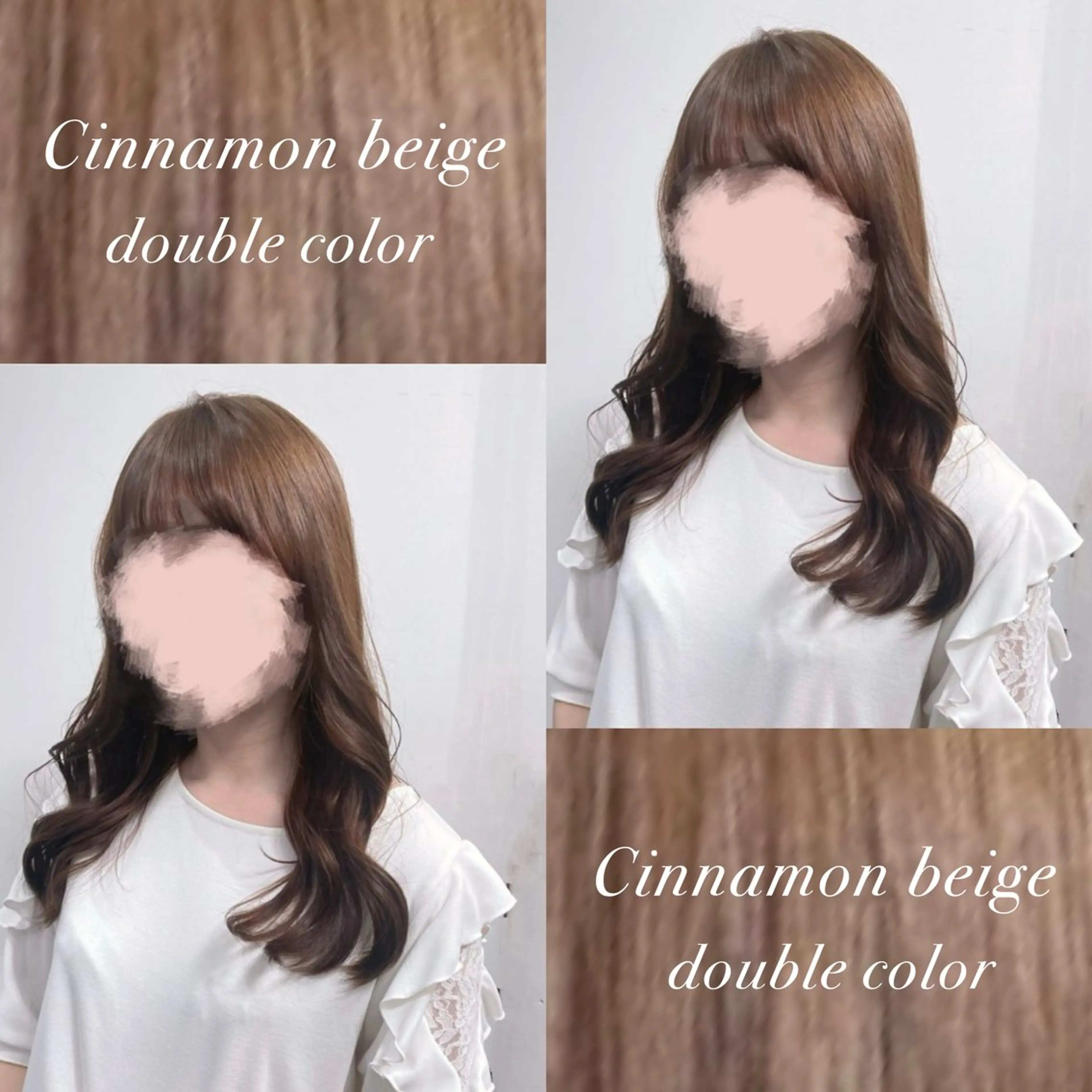 ロング カラー ヘアカラー トリートメント 聖花/透明感カラー /酸性ストレートのヘアスタイル