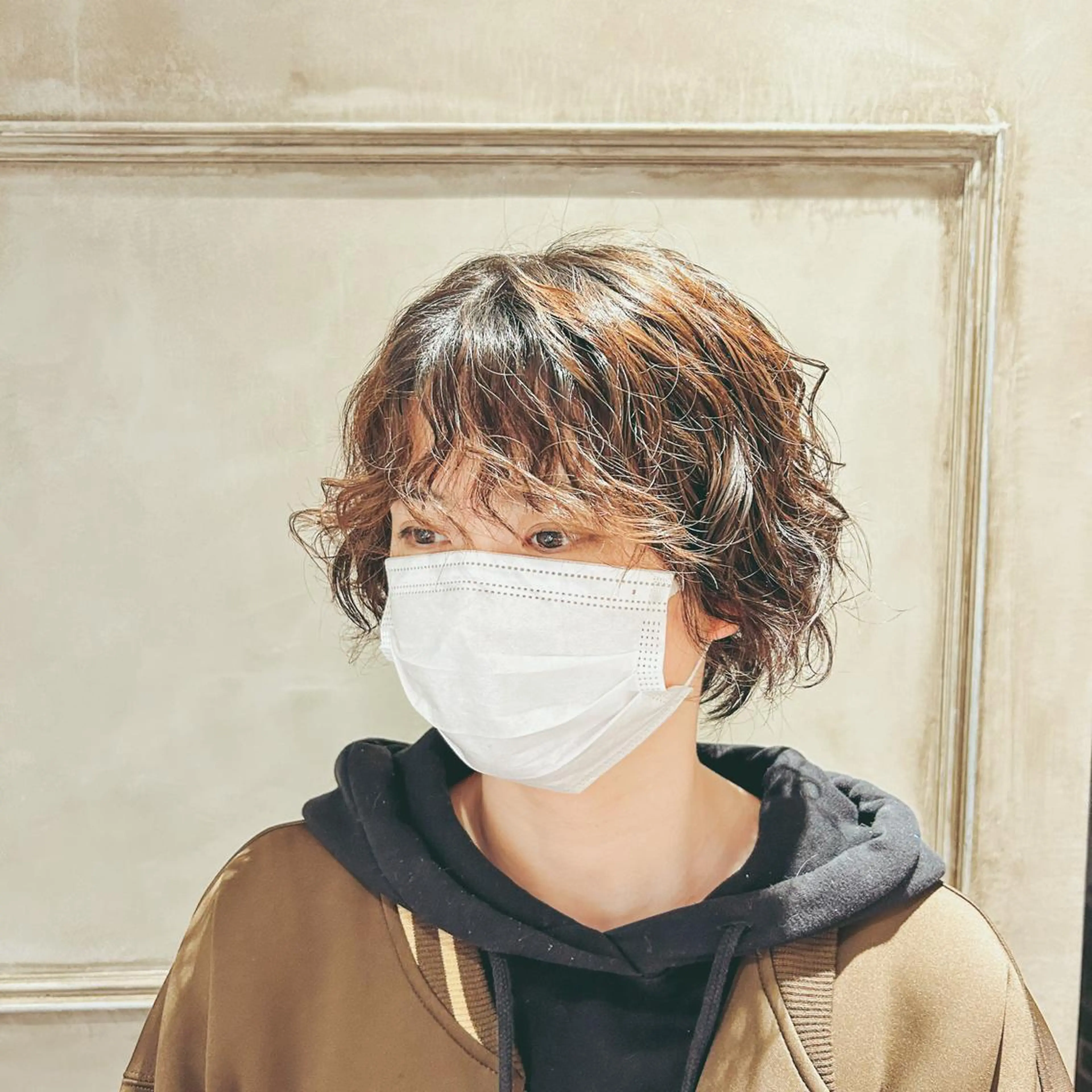 ショート パーマ ショートヘア Lilly所属・成田 智彩のヘアスタイル