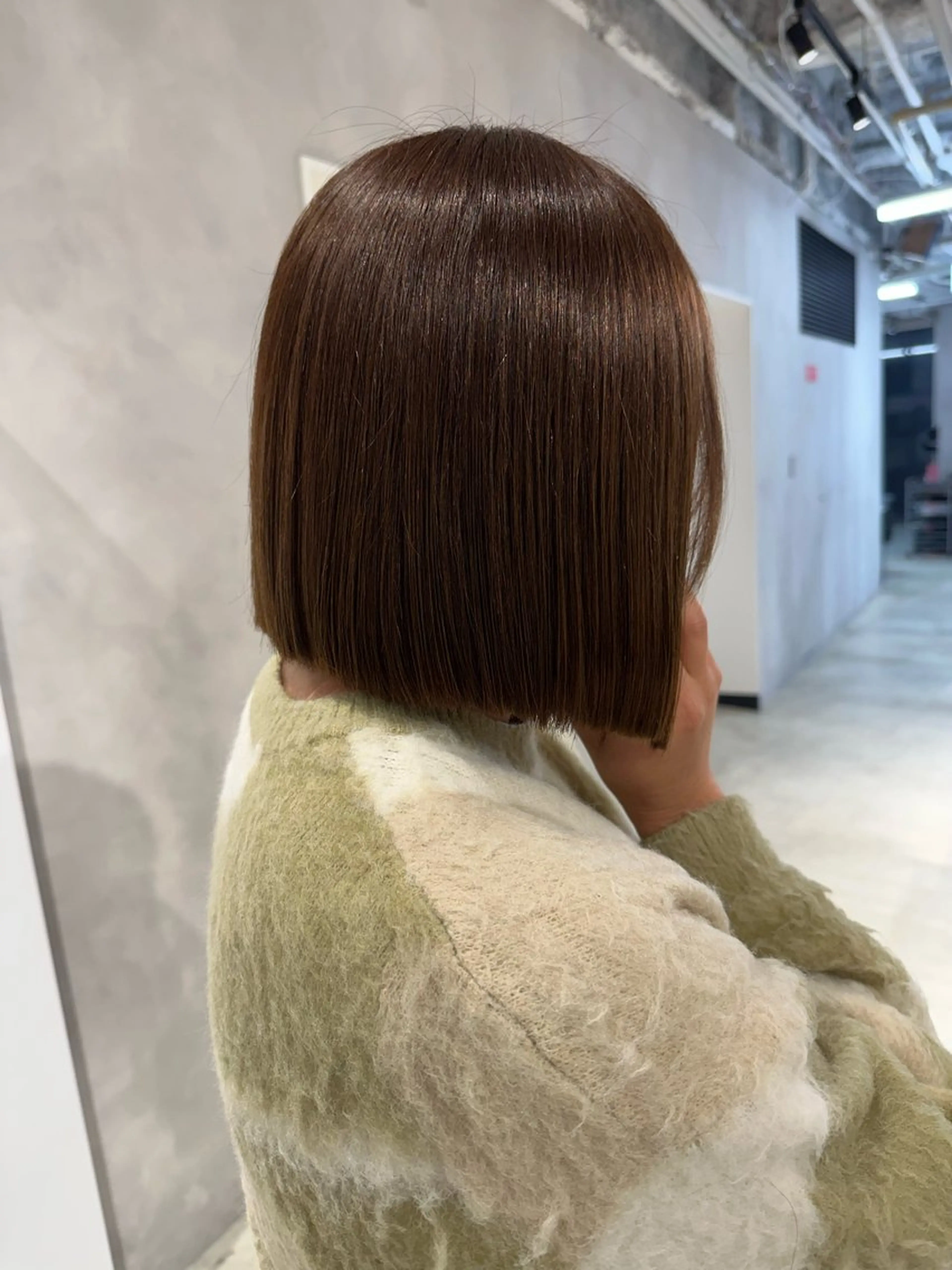 ショート カラー ブラウンカラー ボブ カット ヘアカラー 似合わせ小顔ショート /akane🐰♥️のヘアスタイル