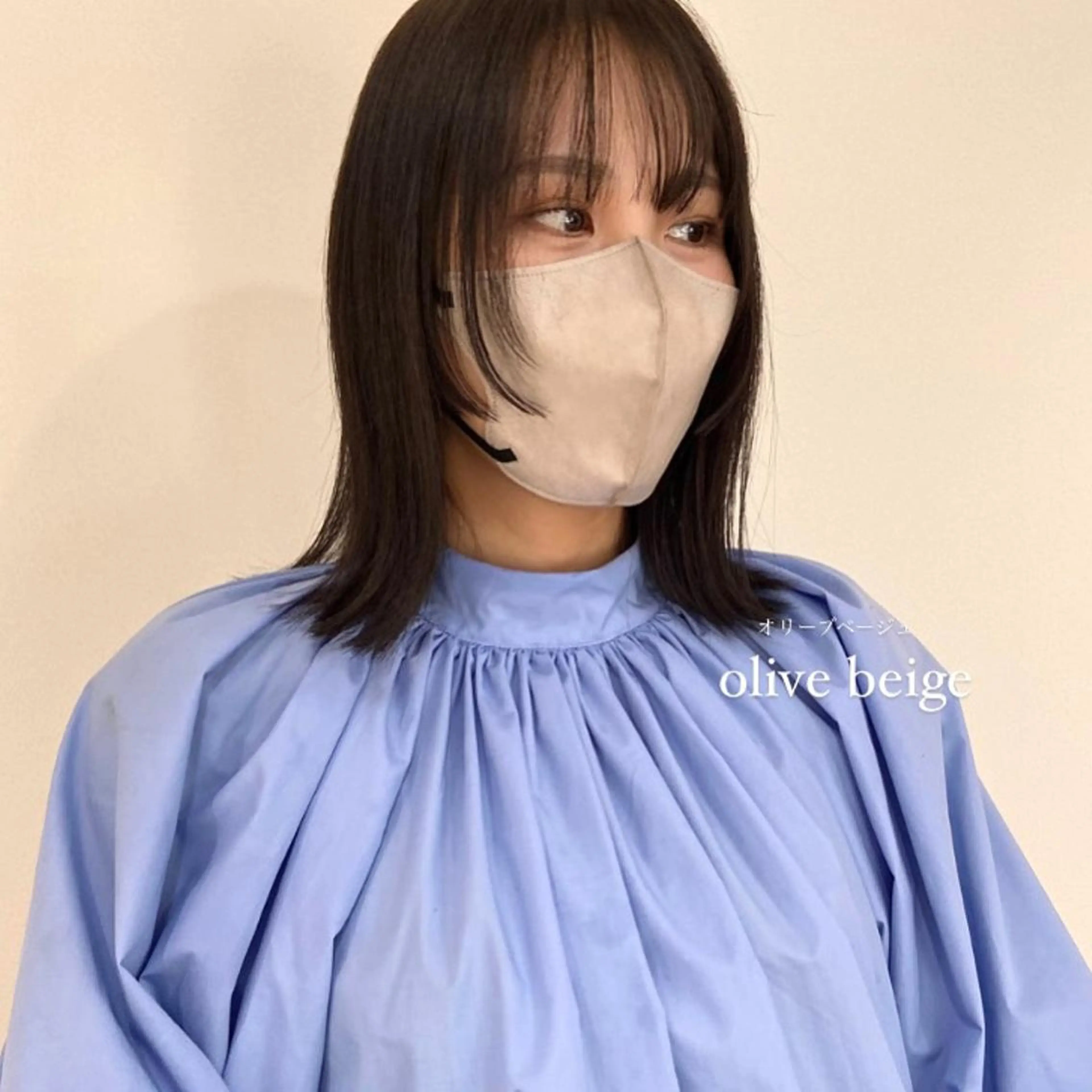 ミディアム カラー ベージュカラー ブリーチ ケアブリーチ 透明感カラー ダブルカラー mai 🎀 / 梅田美容室のヘアスタイル