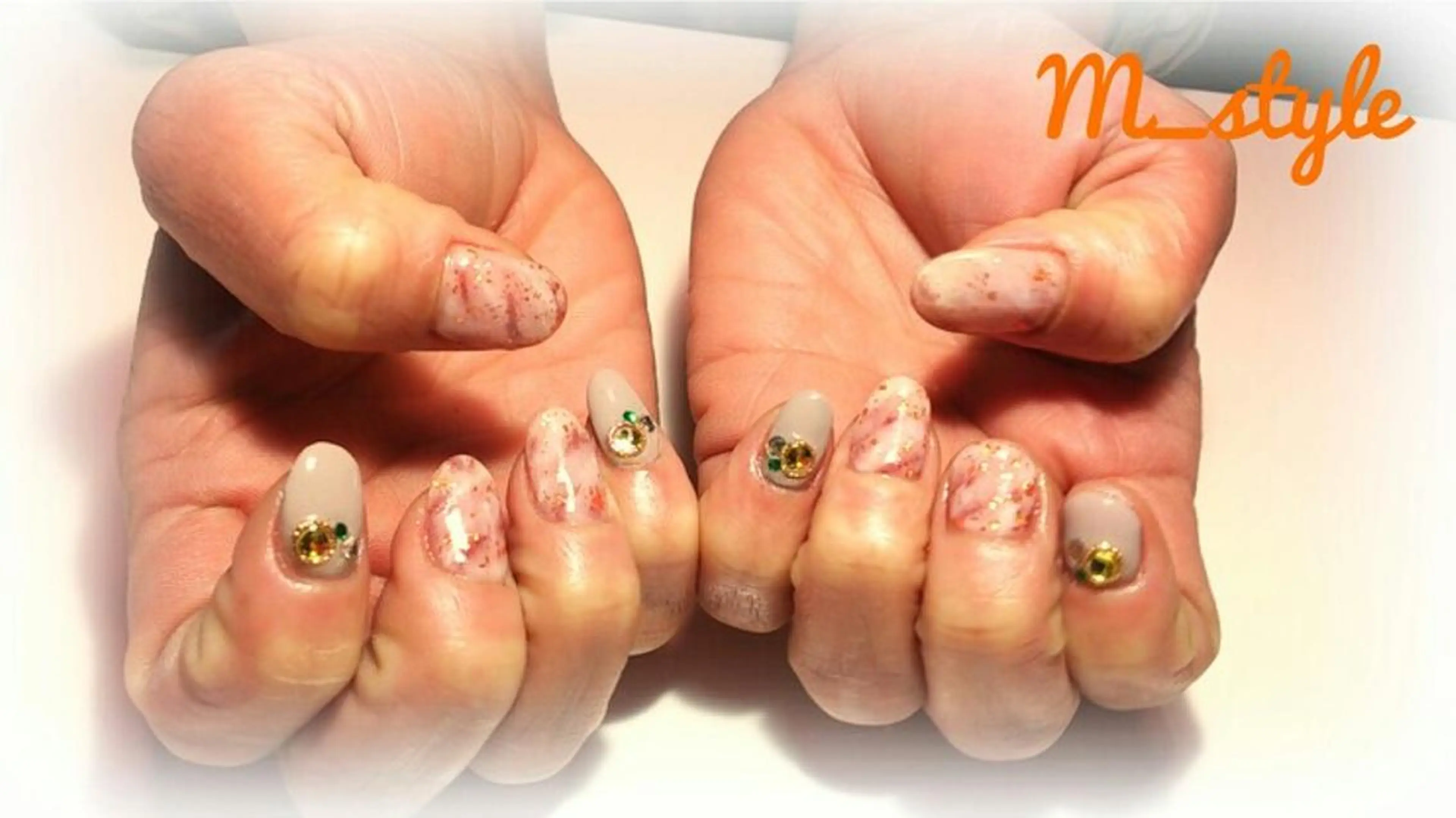 ネイル 下妻市ﾈｲﾙｻﾛﾝ M_styleのネイルデザイン