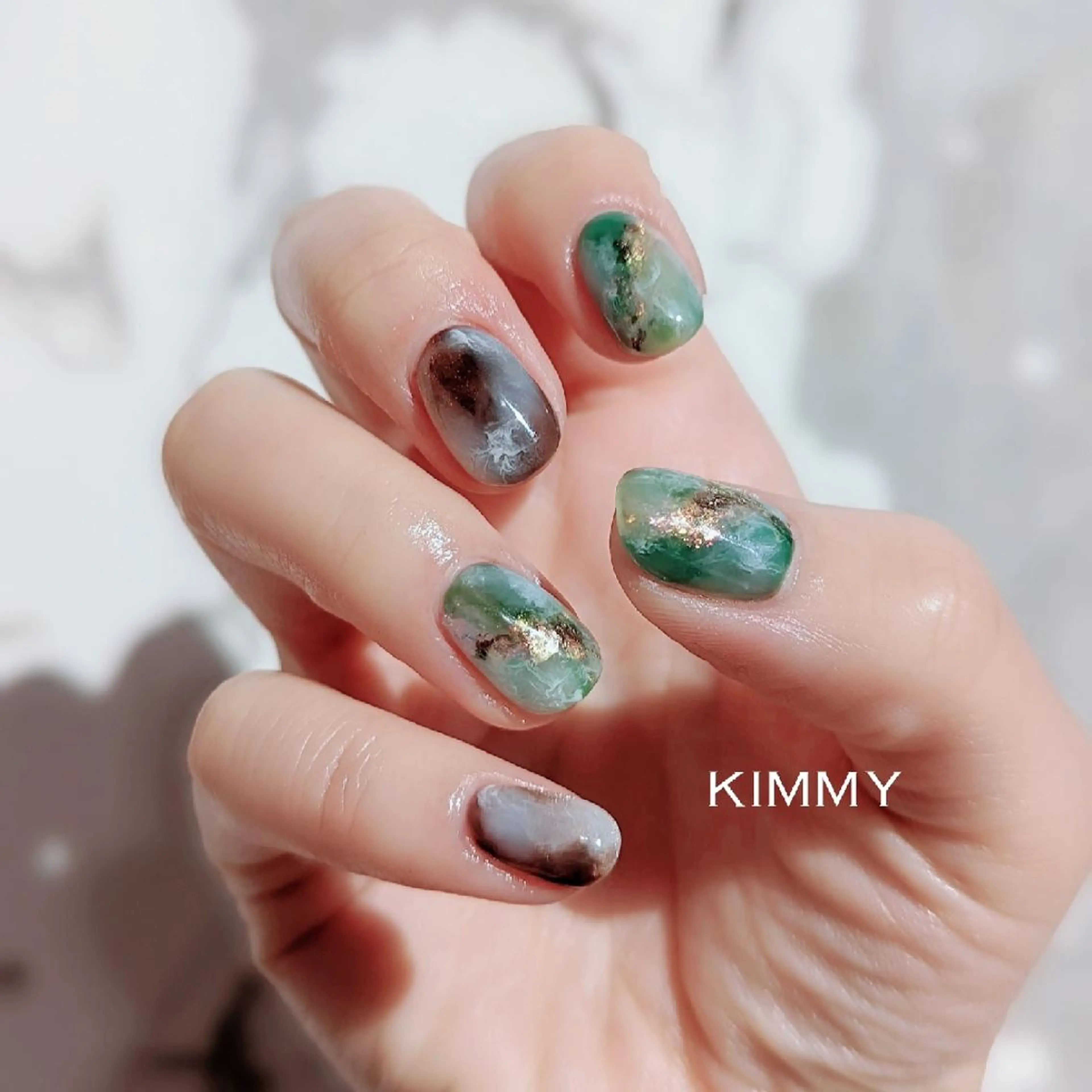 ネイル ハンドネイル kimmy nailsのネイルデザイン
