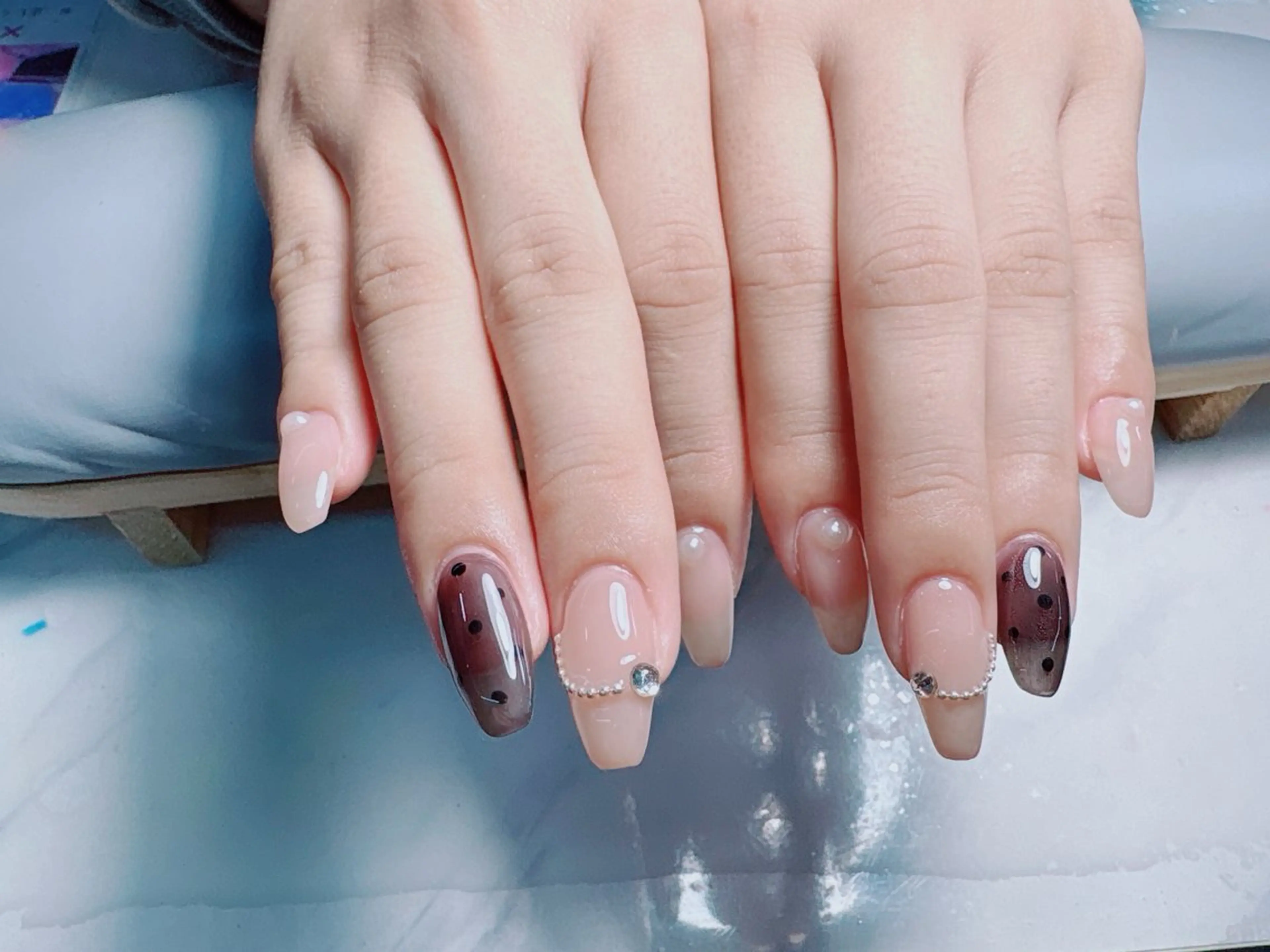 ネイル ハンドネイル Yuxi Beauty salon 【ユーシィー ビューティ サロン】所属・ユーシーネイルサロン 池田公園店のネイルデザイン