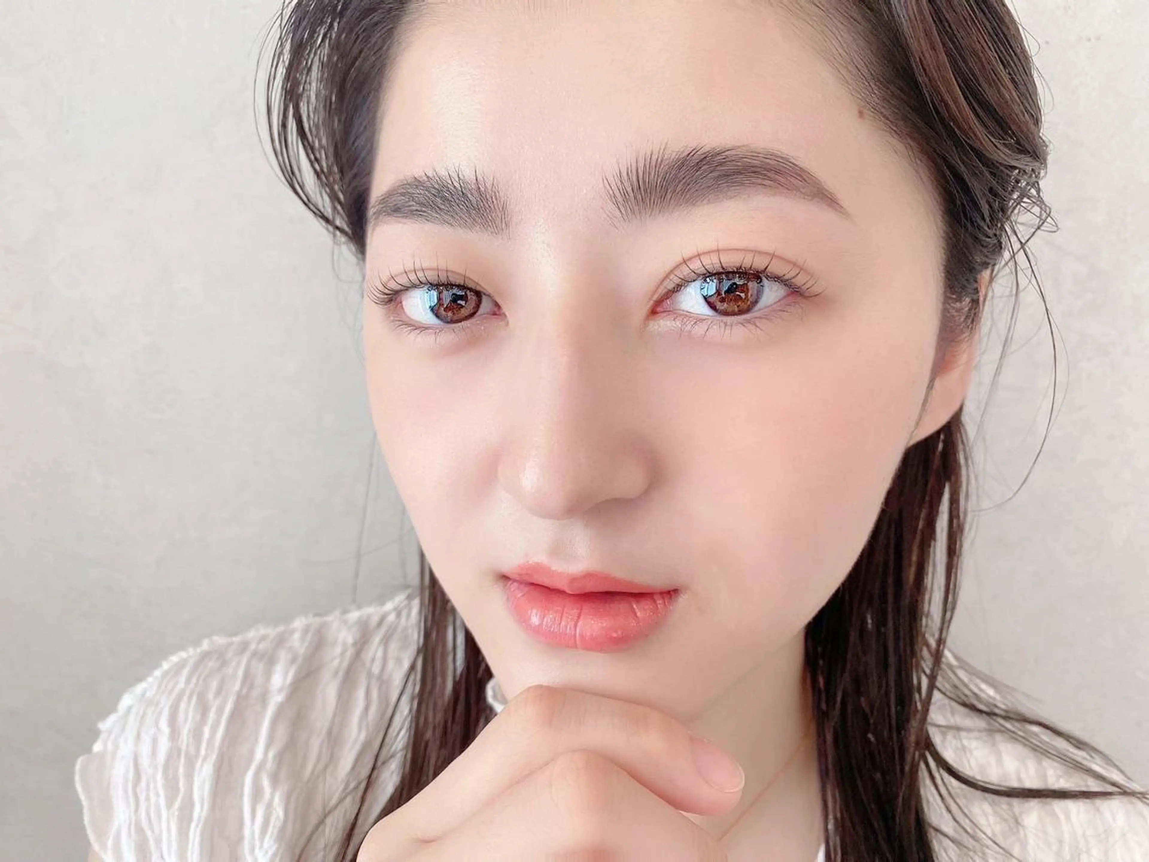 マツエク・マツパ 韓国風マツエク ナチュラル 結婚式・ブライダル まつ毛/眉毛 Cil 中崎町🌿の眉毛・アイブロウイメージ