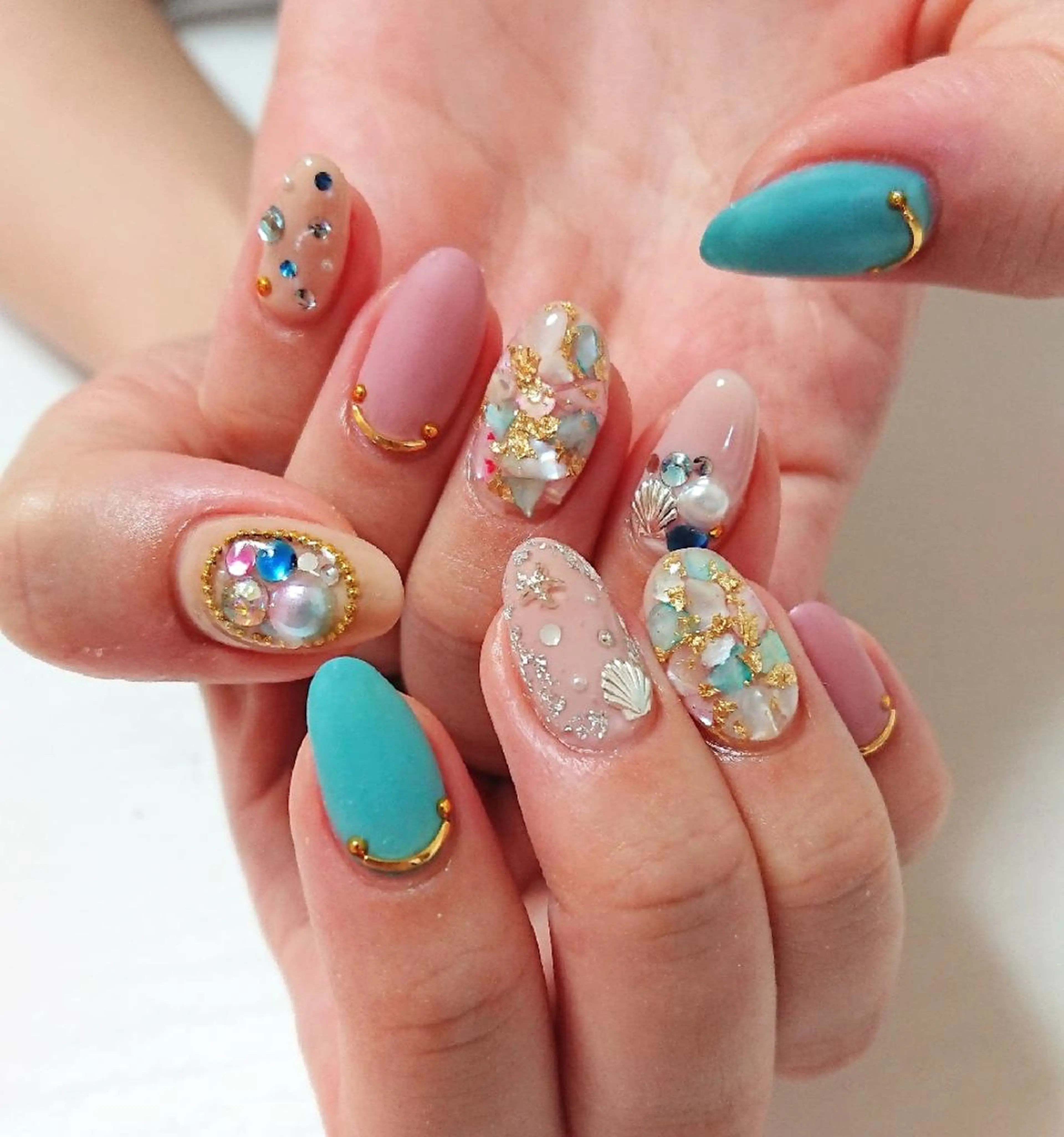 ネイル 夏ネイル Lilith Nailのネイルデザイン