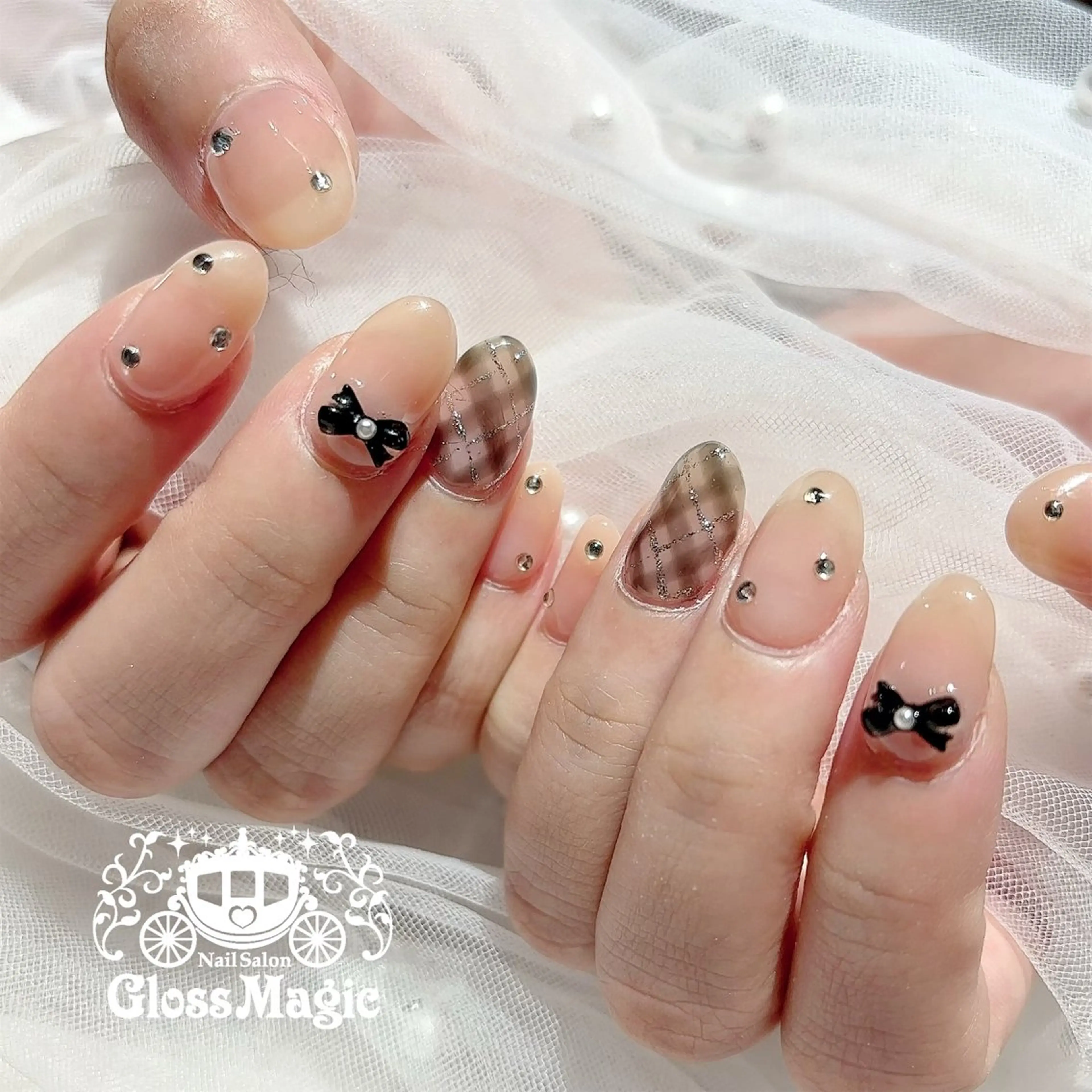 ネイル ハンドネイル あ きのネイルデザイン