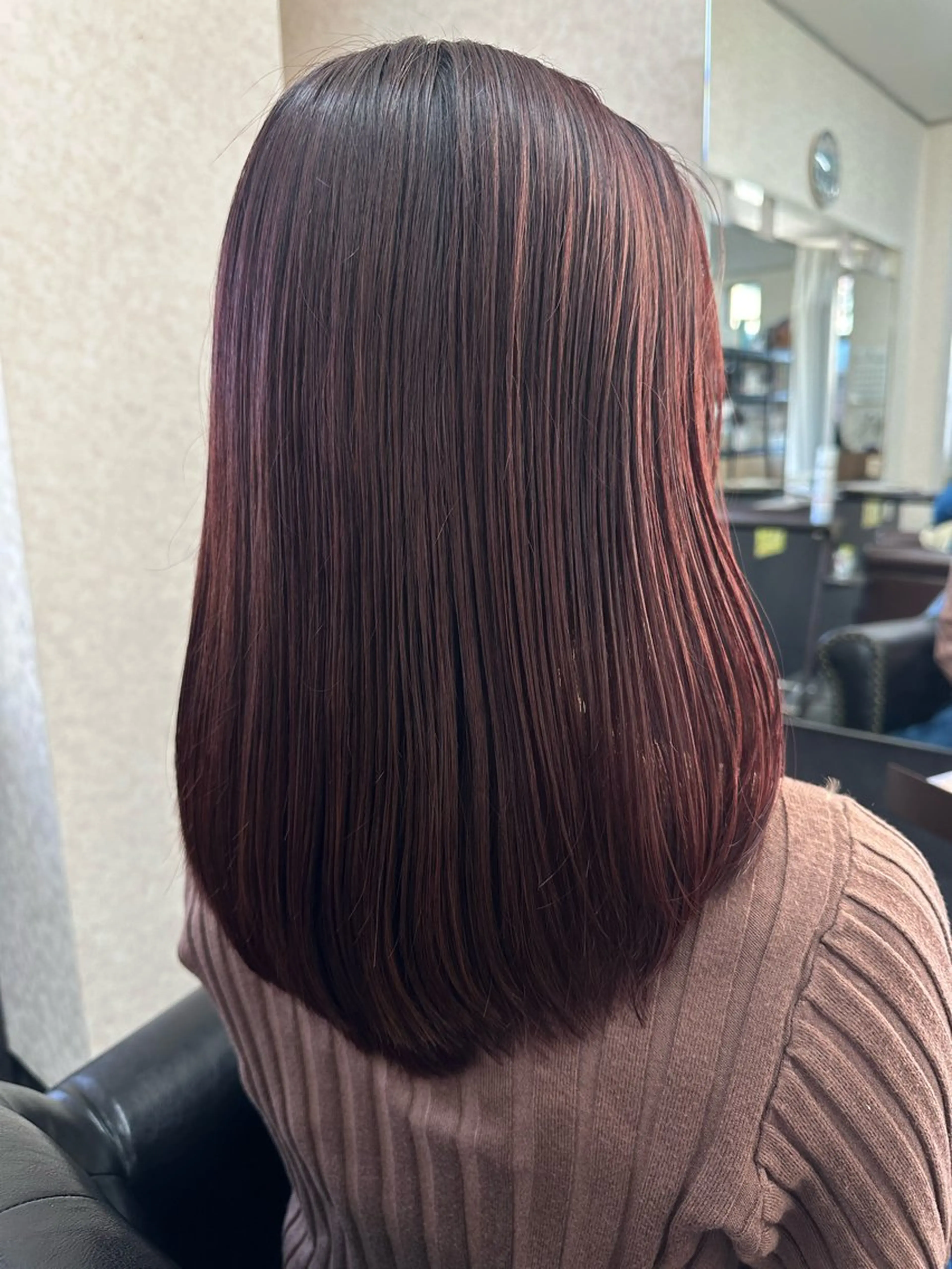 セミロング 髪質改善 エンゼルス美容室斉間 圭司のヘアスタイル