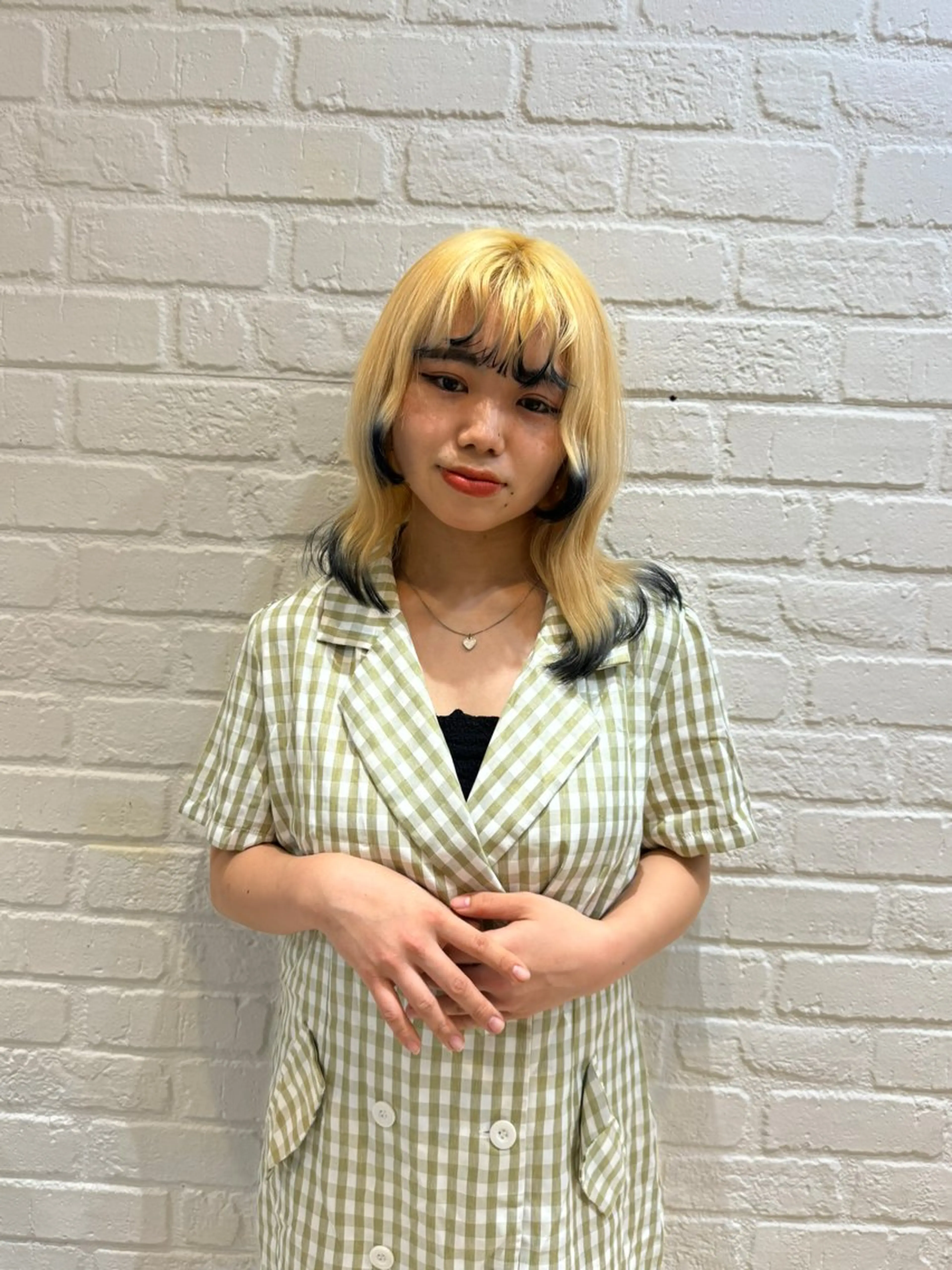 ミディアム カラー ヘアカラー カラーお任せ下さい✨ 𝙼𝙰𝙽𝙰🧸のヘアスタイル