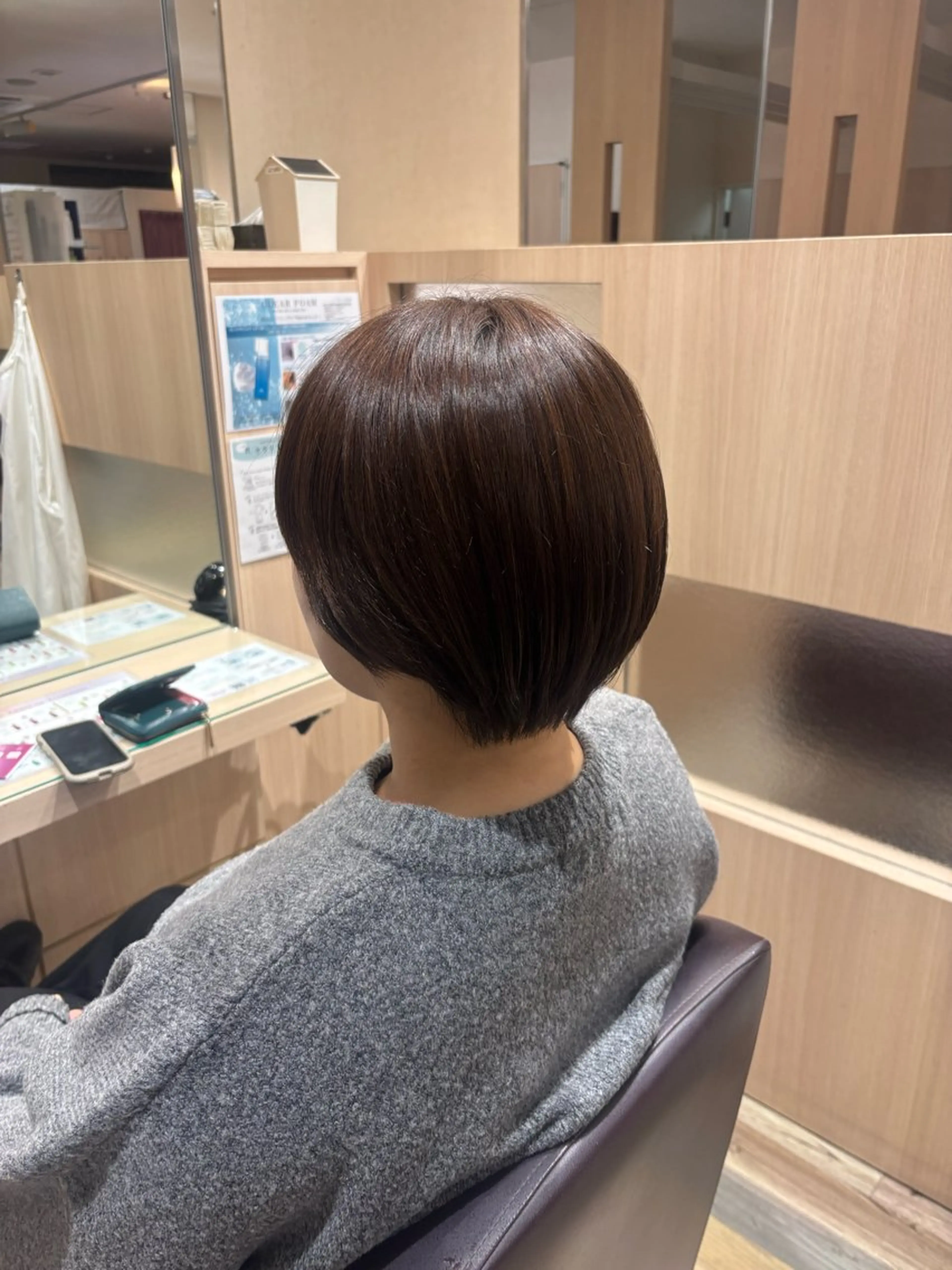 ショート reve by first所属・下澤 天音のヘアスタイル