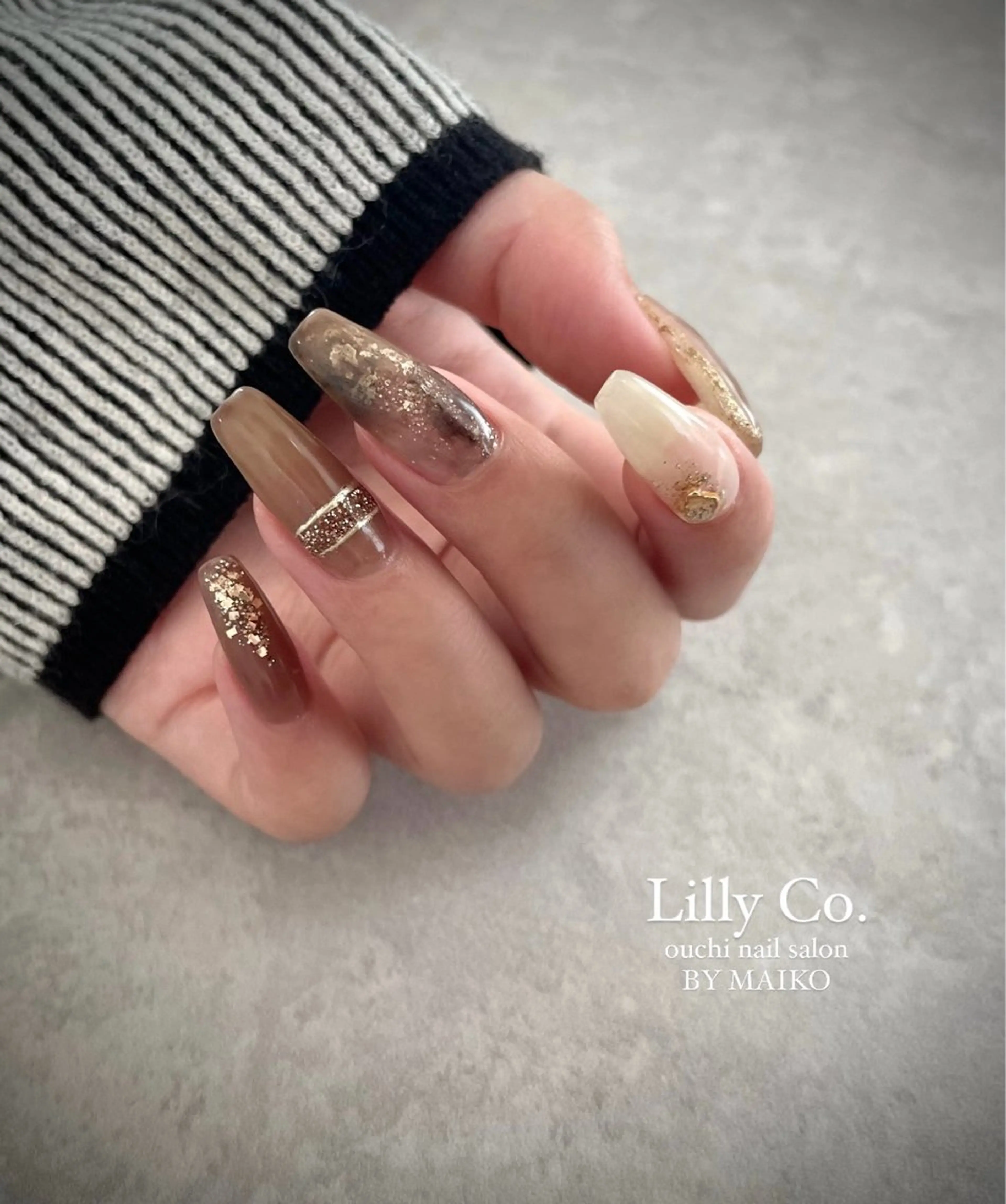 ネイル ハンドネイル ハンドケア Lilly Co.のネイルデザイン