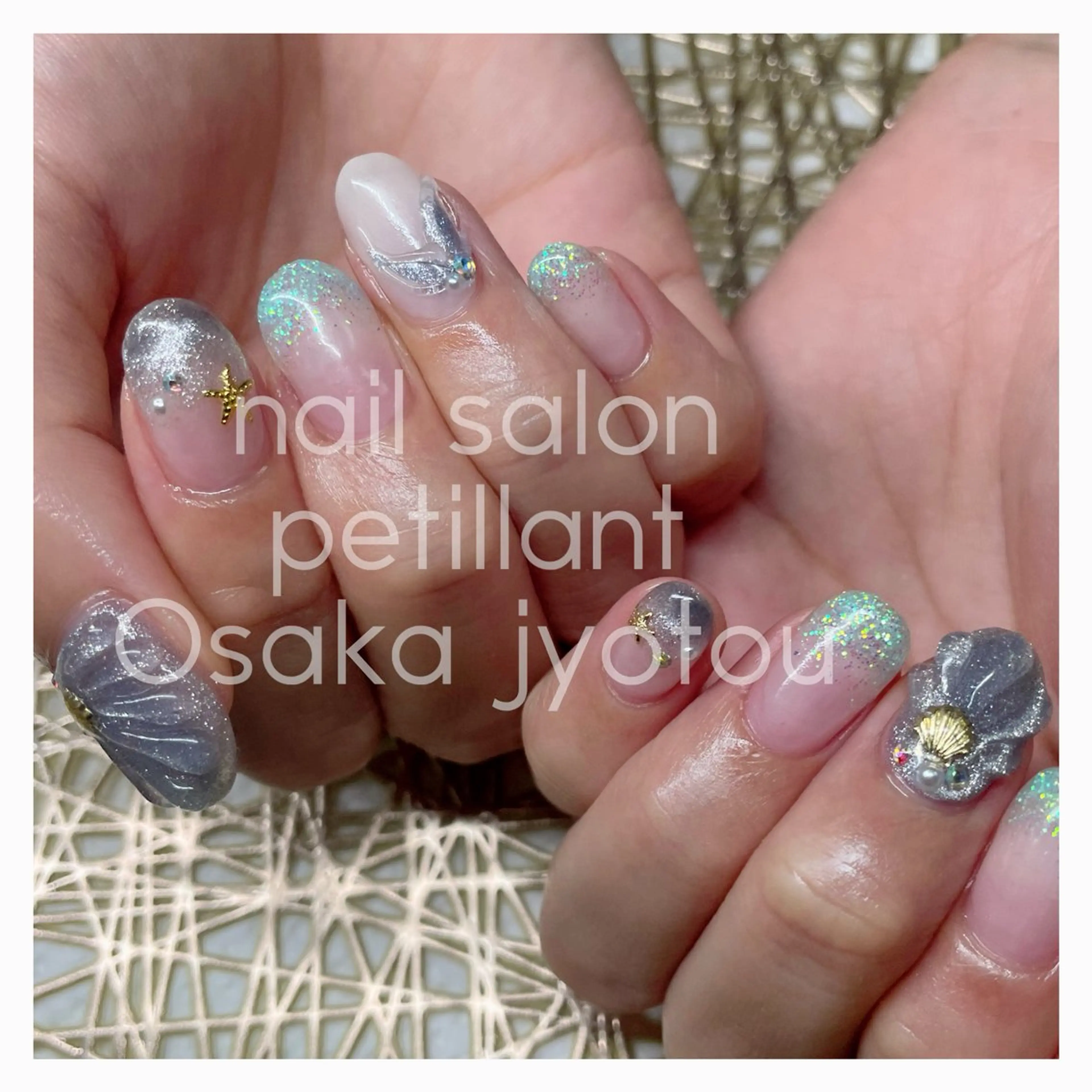 ネイル アートネイル 夏ネイル petillant所属・nail salon petillantのネイルデザイン