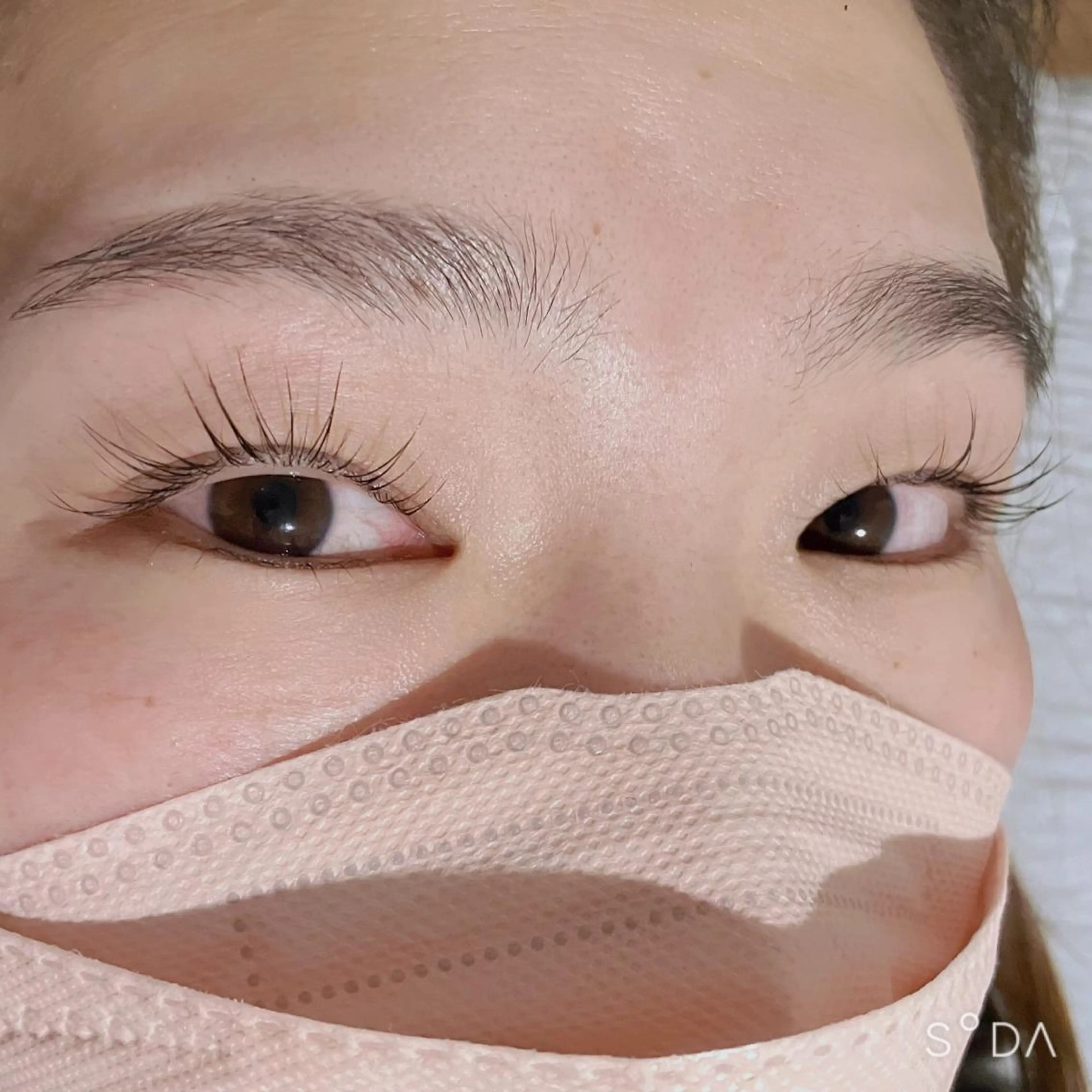 マツエク・マツパ 一重×まつ毛パーマ フジ ワラのマツエク・マツパデザイン