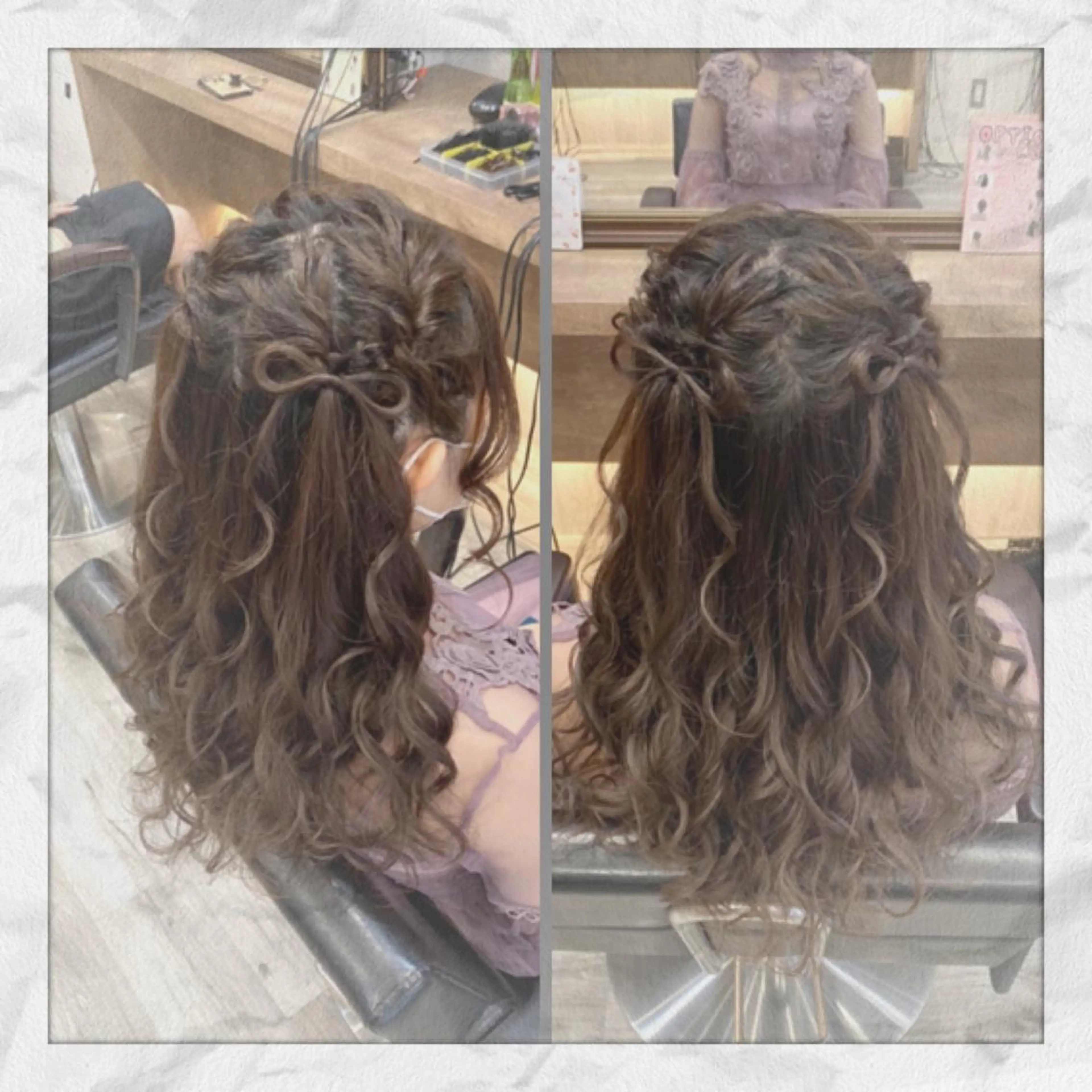 ロング ヘアアレンジ ヘアセット ヘアセット/着付け 𓇼 松本 夏美𓇼のヘアスタイル