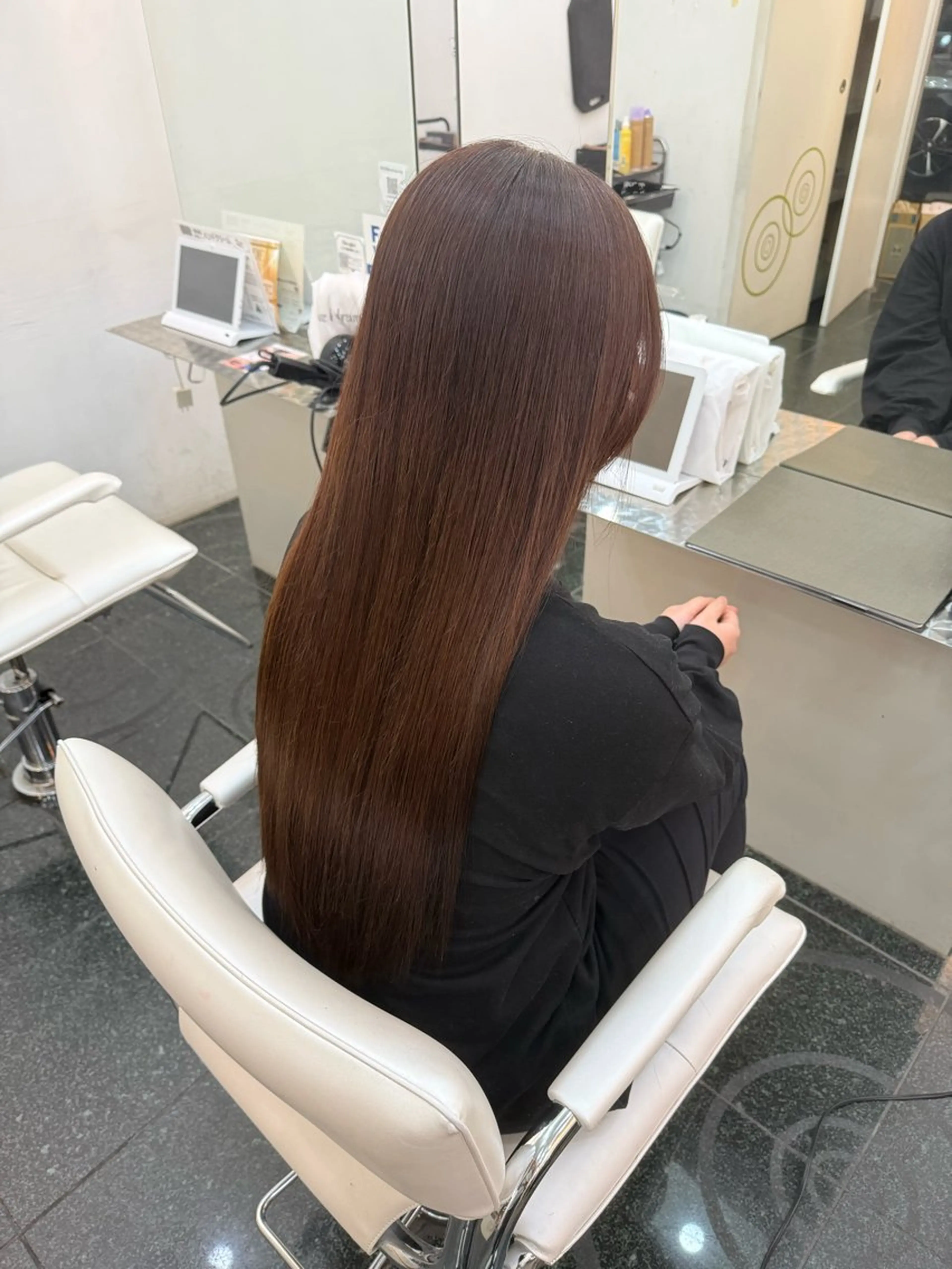 ロング トリートメント 髪質改善⭐️縮毛 🫧内藤紅葉のヘアスタイル