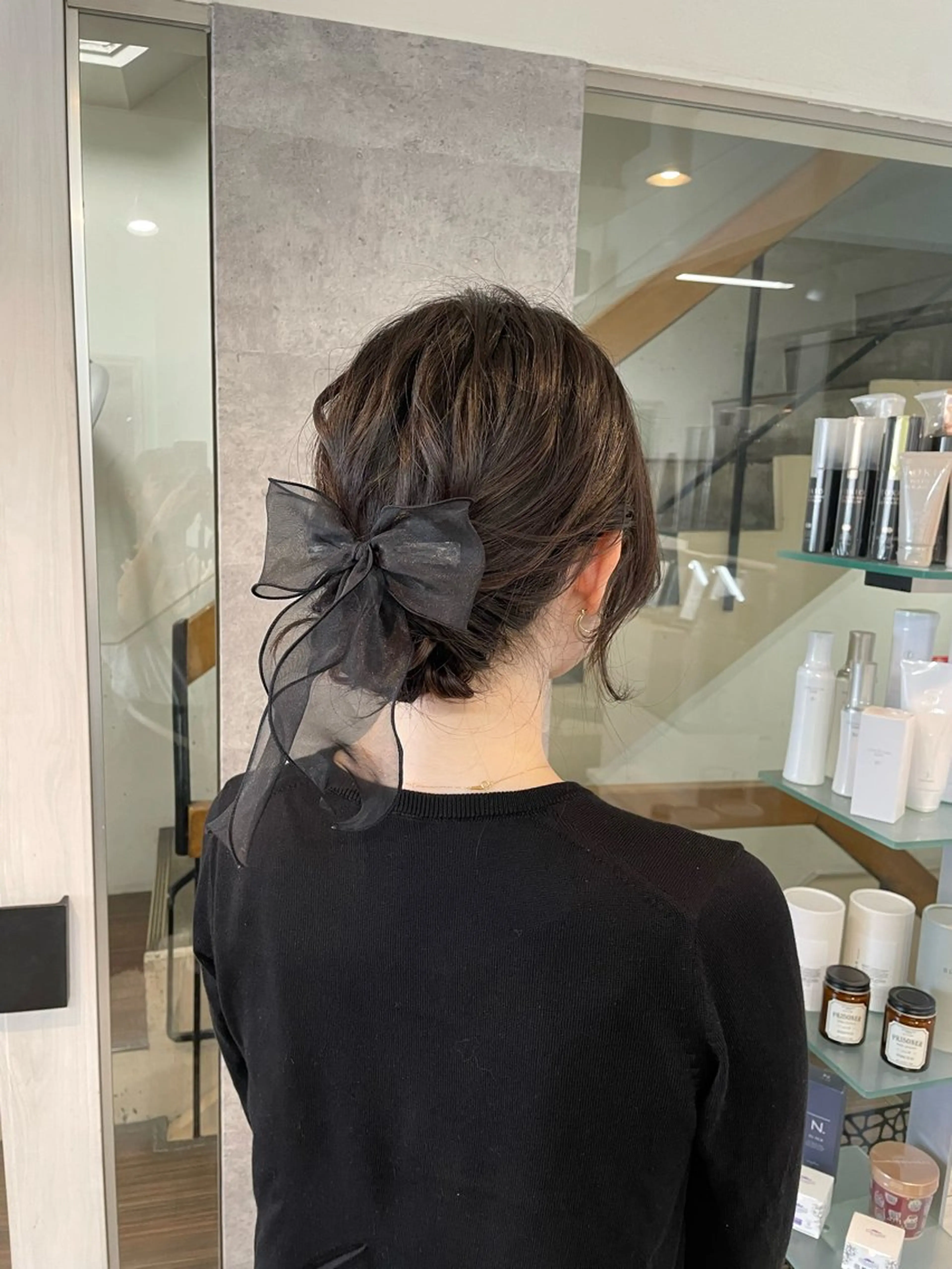 ヘアアレンジ ヘアセット 金城 二千夏のヘアスタイル