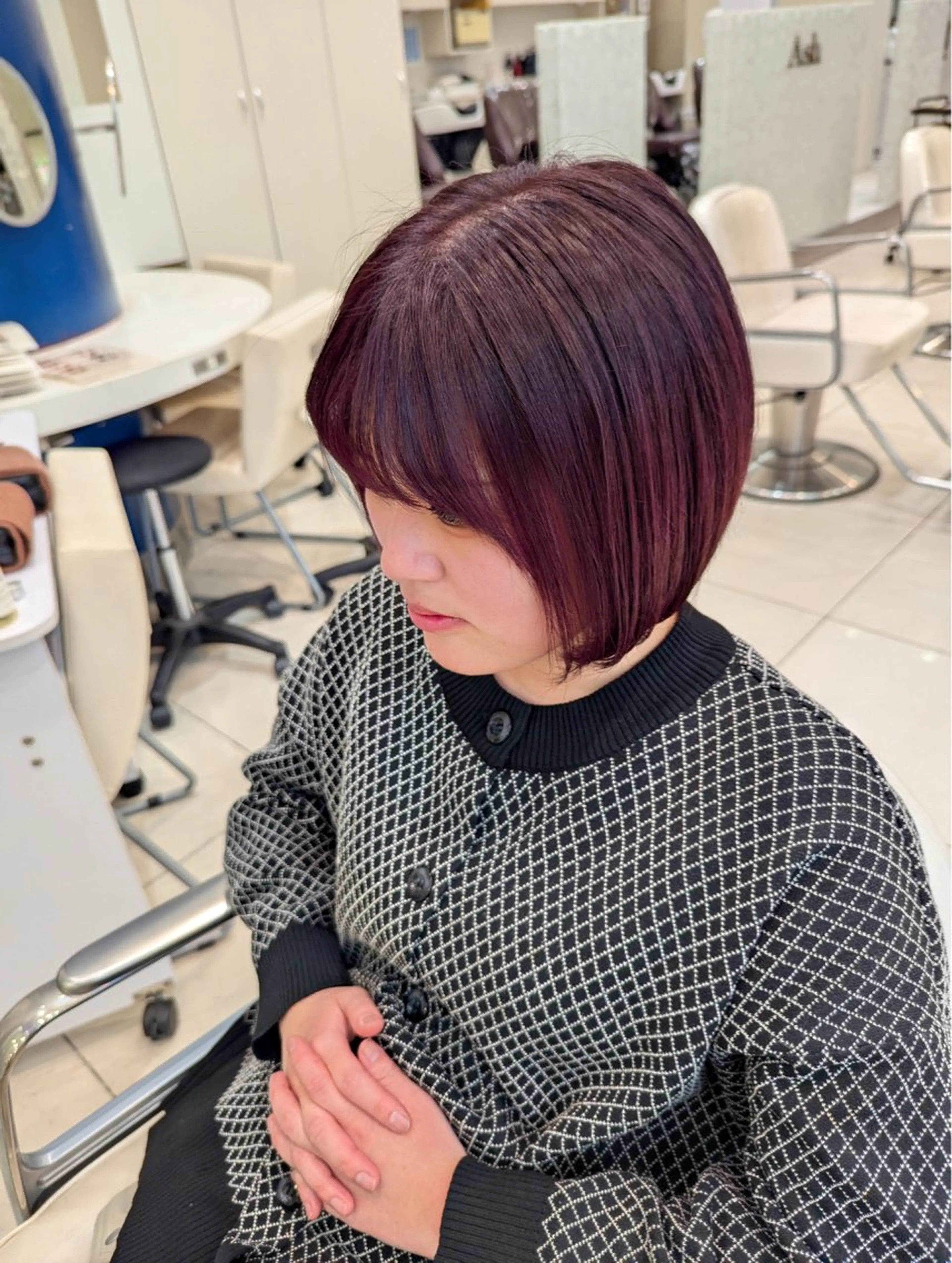 カラー 中島 彩水のヘアスタイル