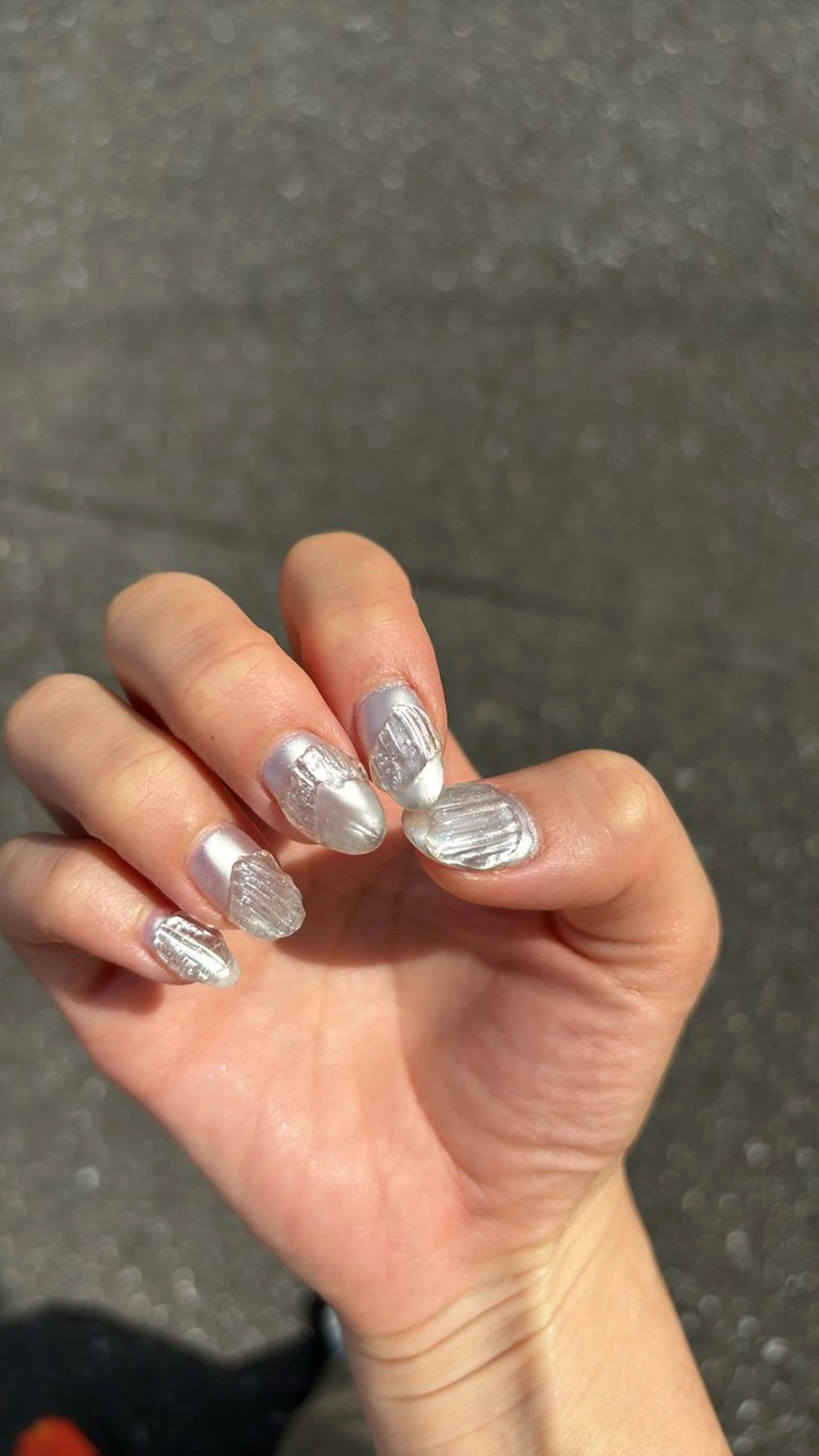 ネイル ミラーネイル SUN 小野田のネイルデザイン