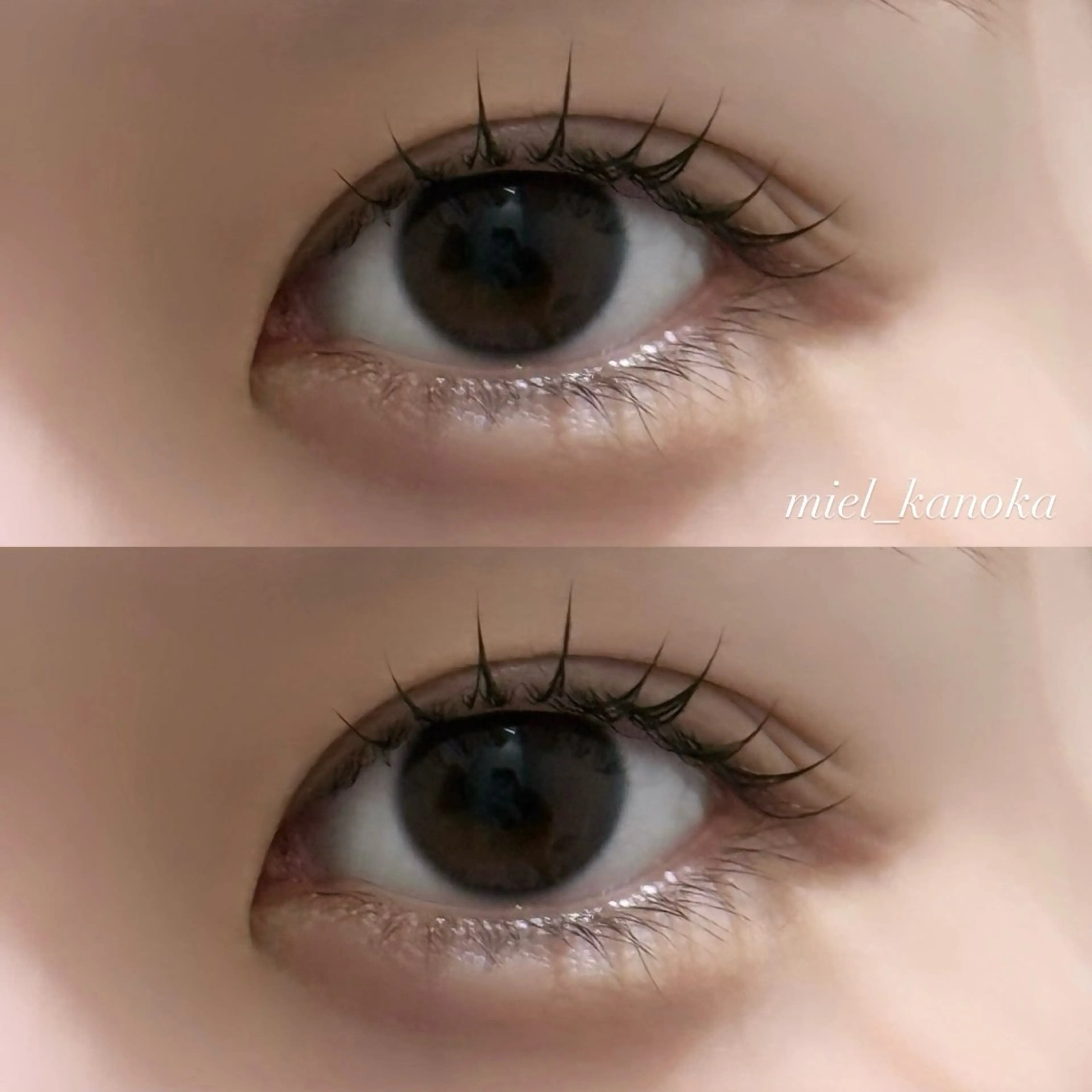 マツエク・マツパ ミエル仙台東口駅前店所属・miel カノカのマツエク・マツパデザイン